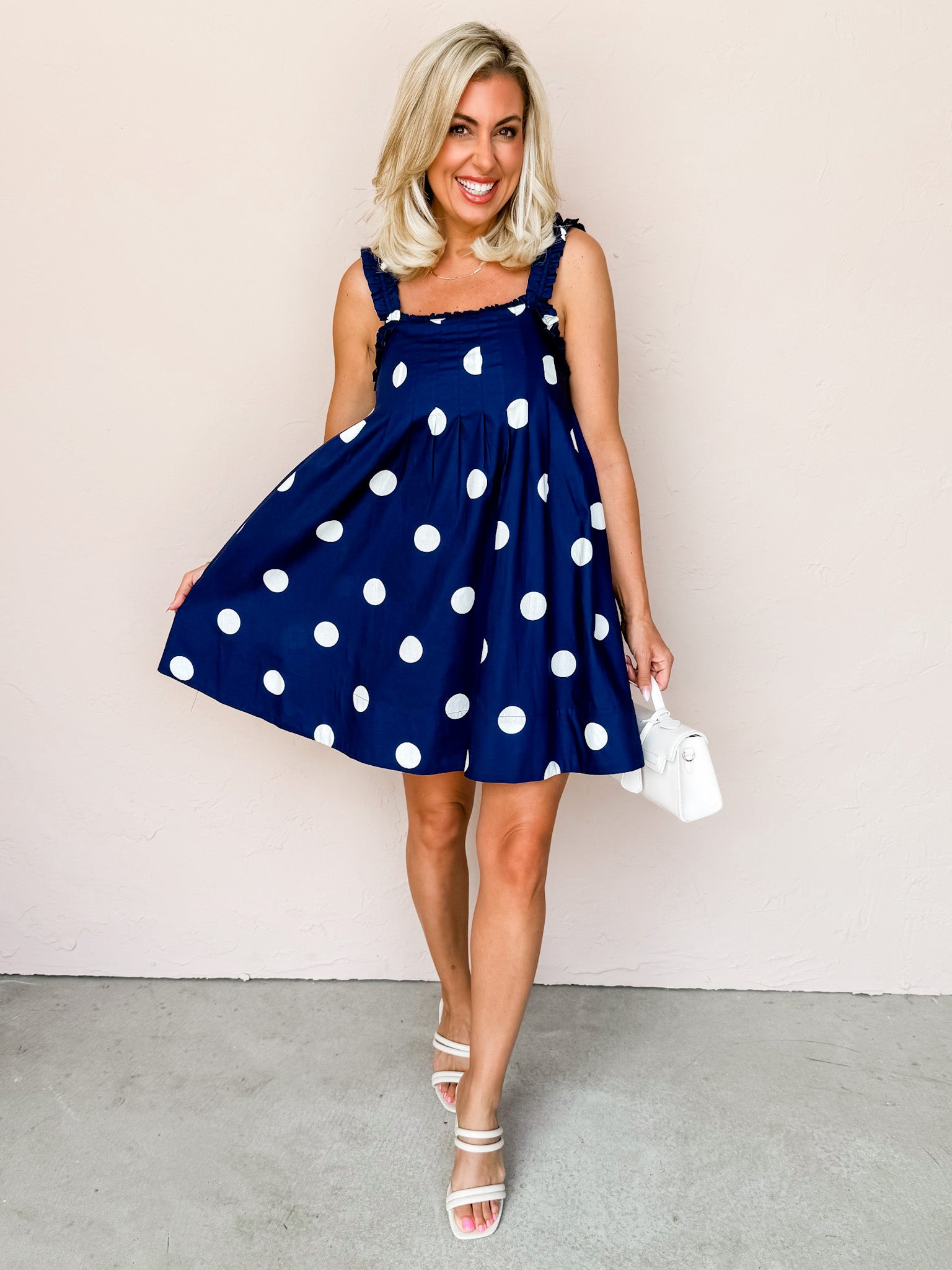 Sweet Attention Polka Dot Mini Dress