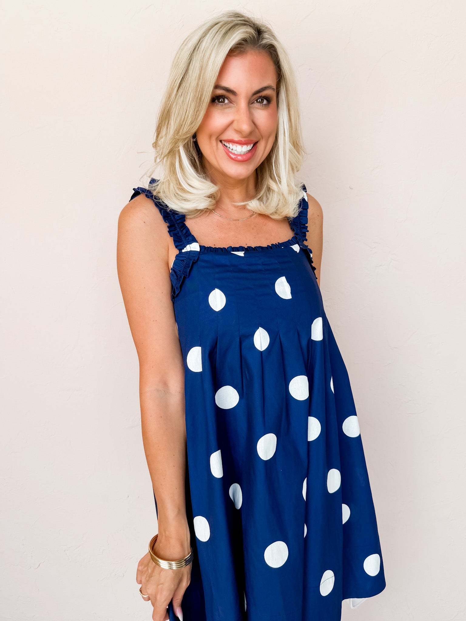 Sweet Attention Polka Dot Mini Dress