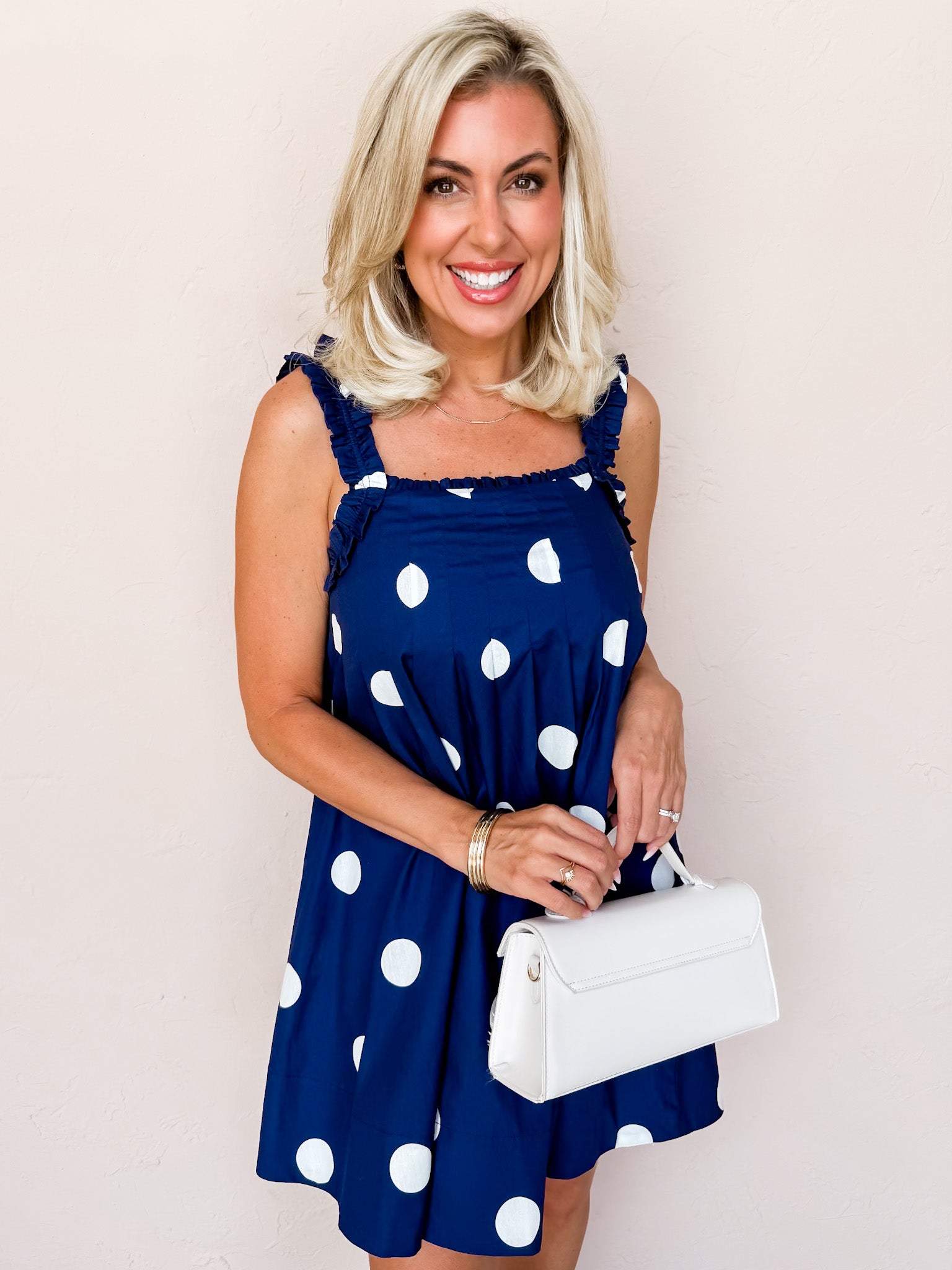 Sweet Attention Polka Dot Mini Dress