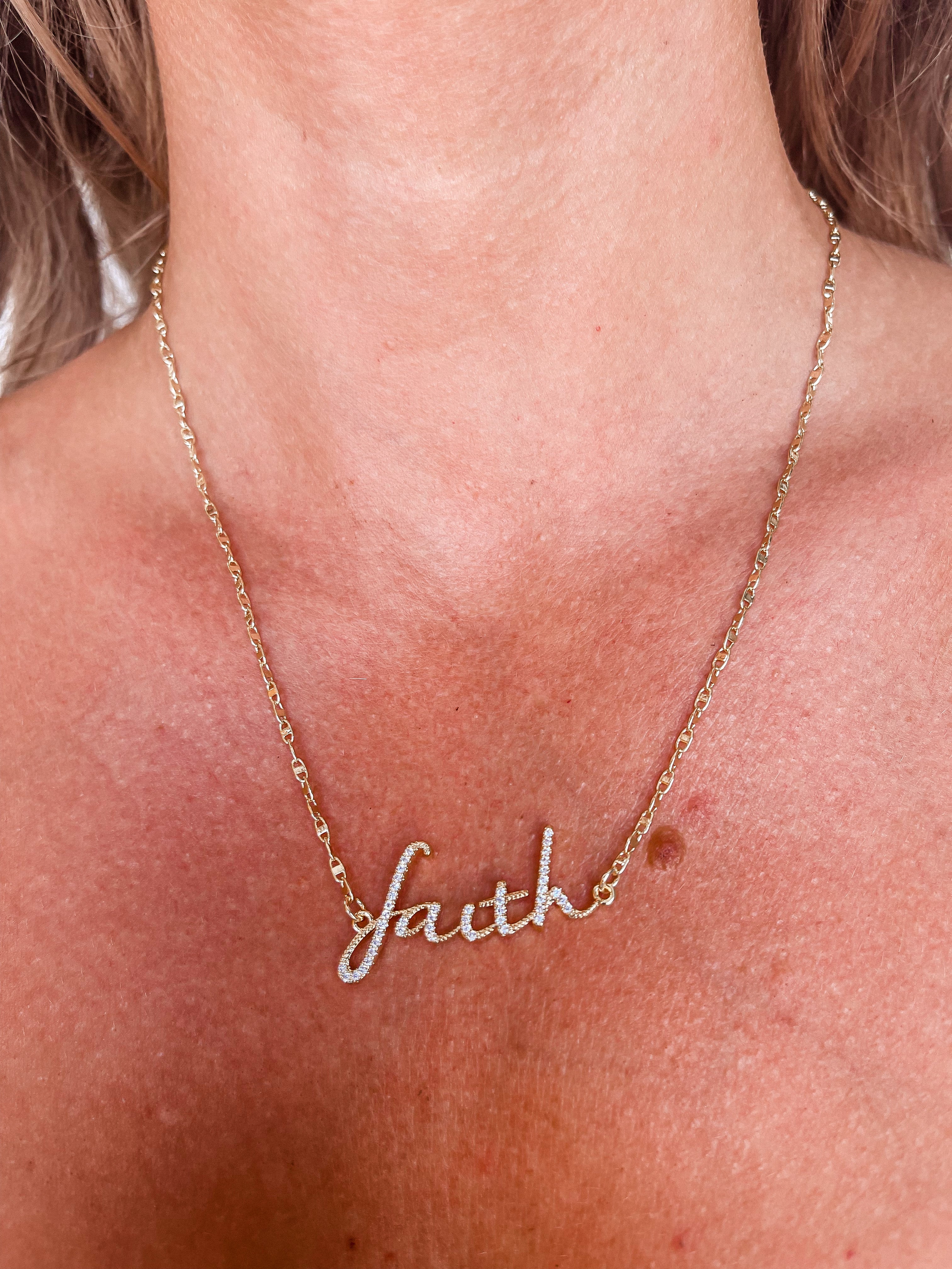 [Treasure Jewels] Faith Necklace
