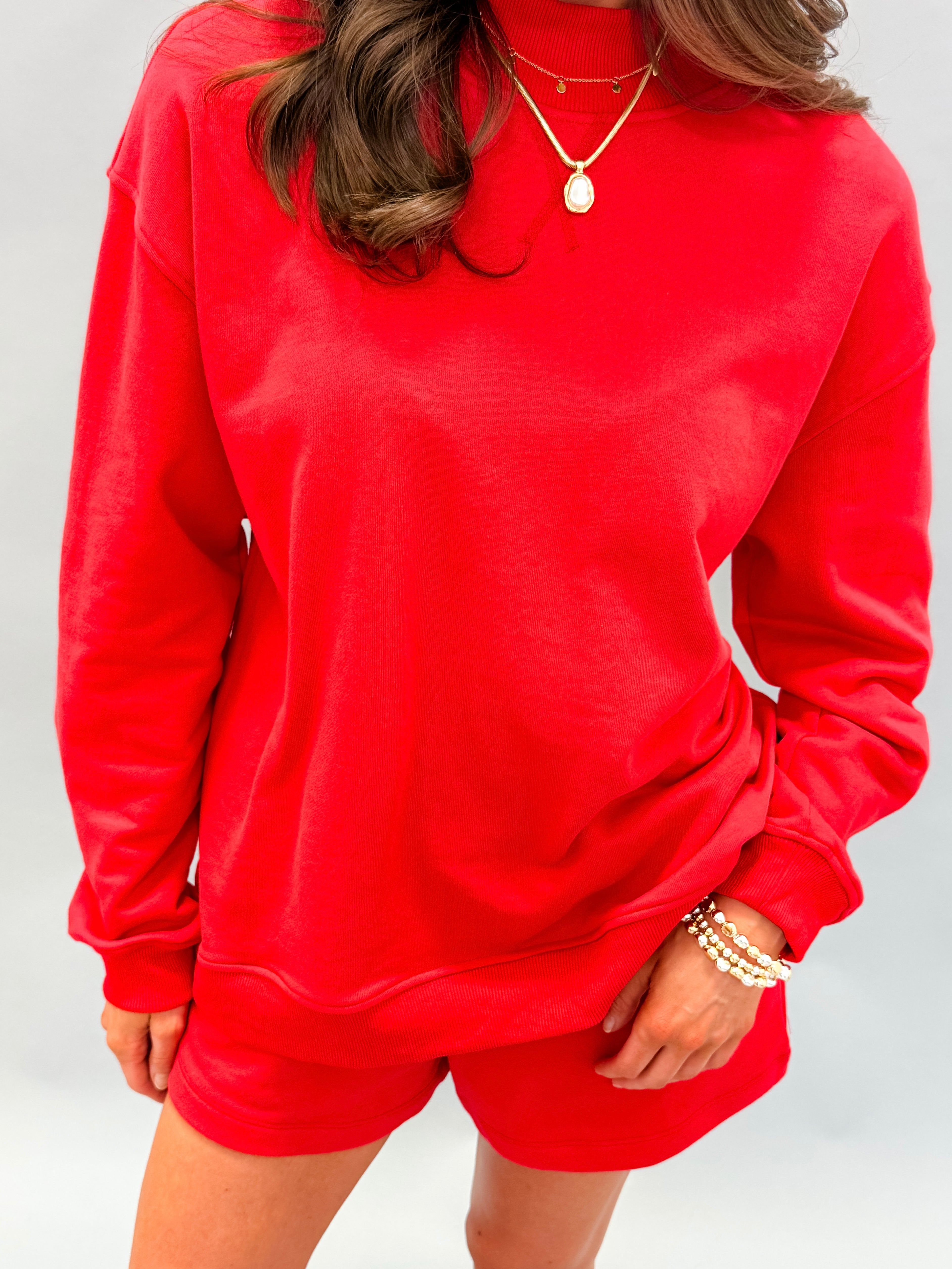 Tallulah Sweatshirt and Shorts Set
