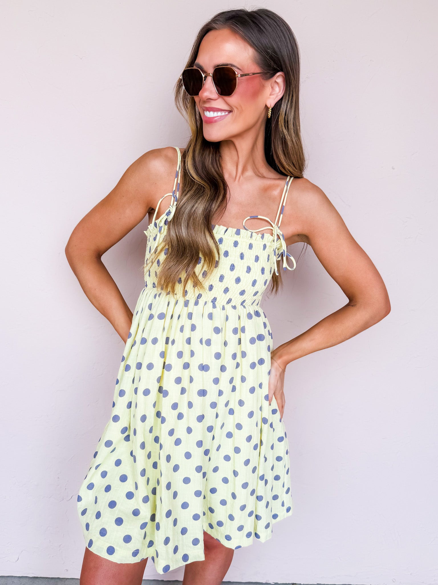 Tami Polka Dot Mini Dress