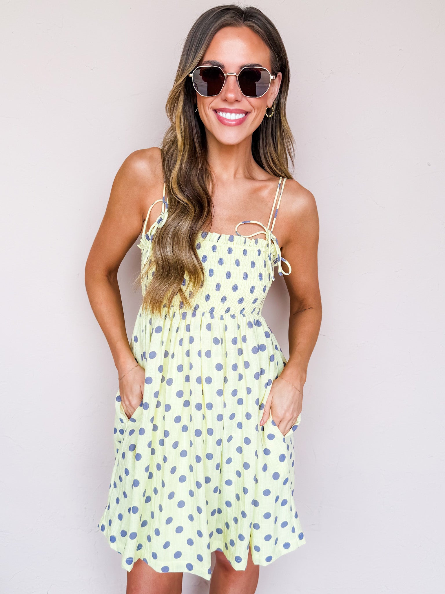 Tami Polka Dot Mini Dress