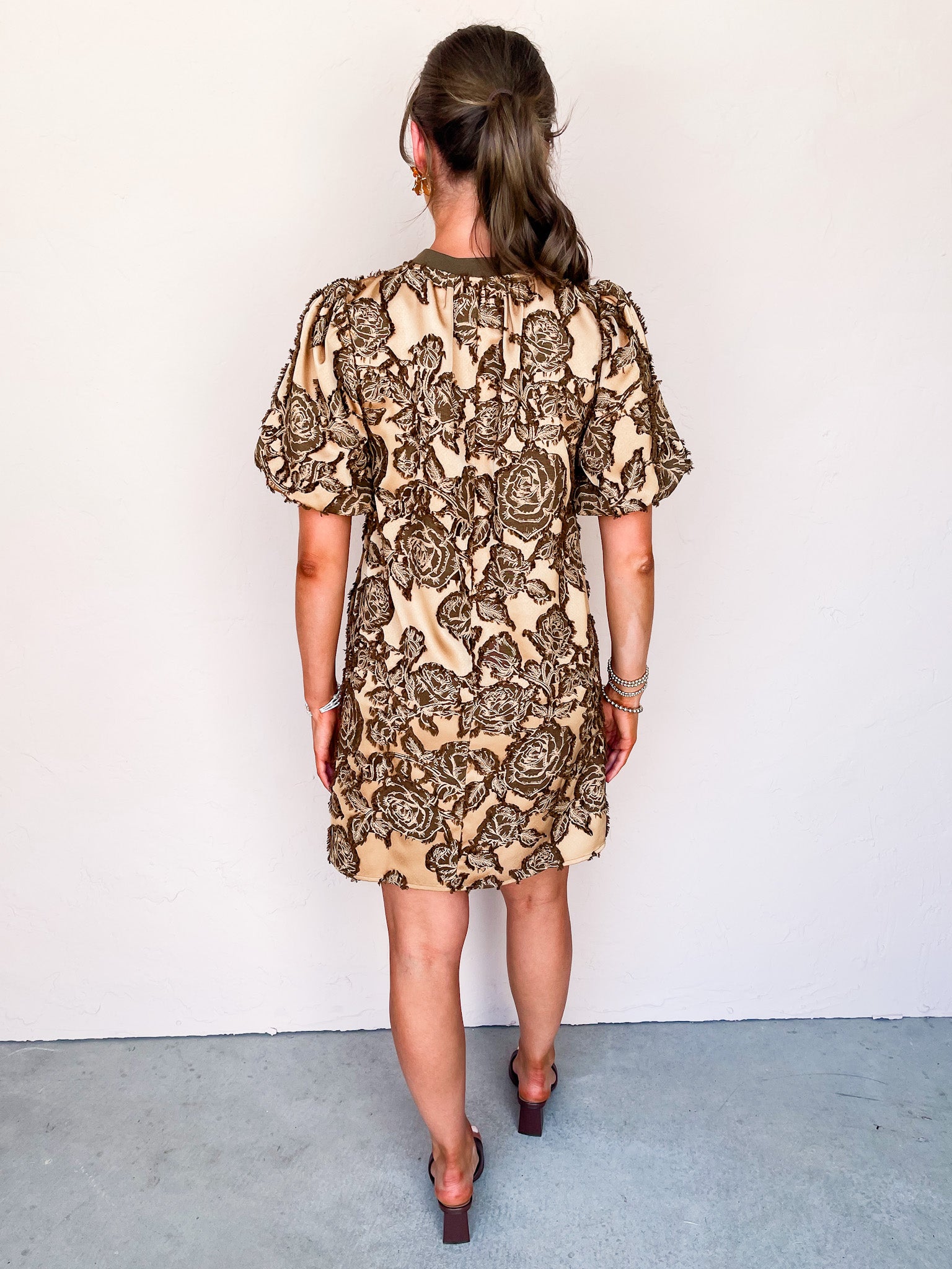 Thankful For You Floral Mini Dress