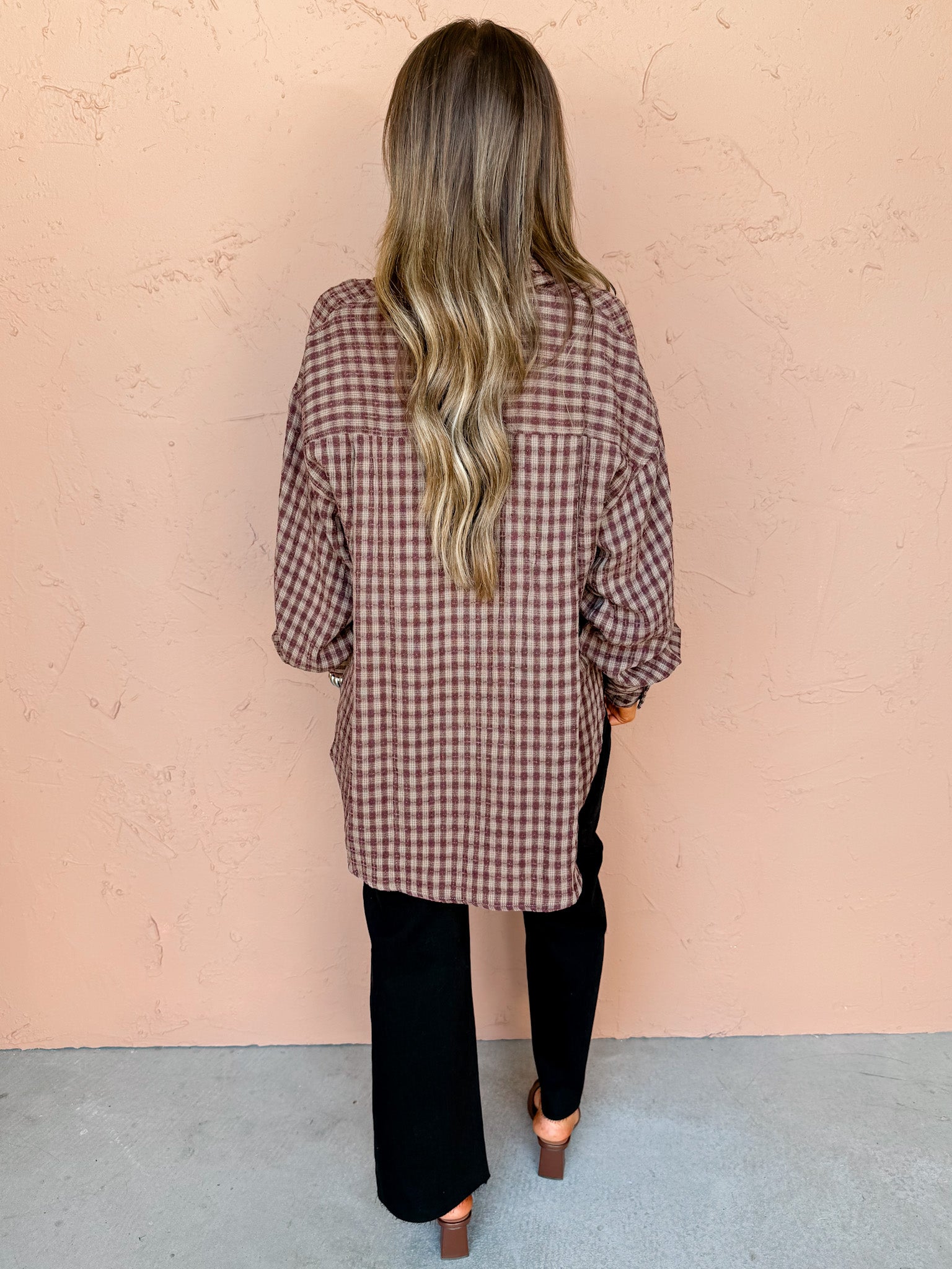The Heritage Plaid Button Front Top