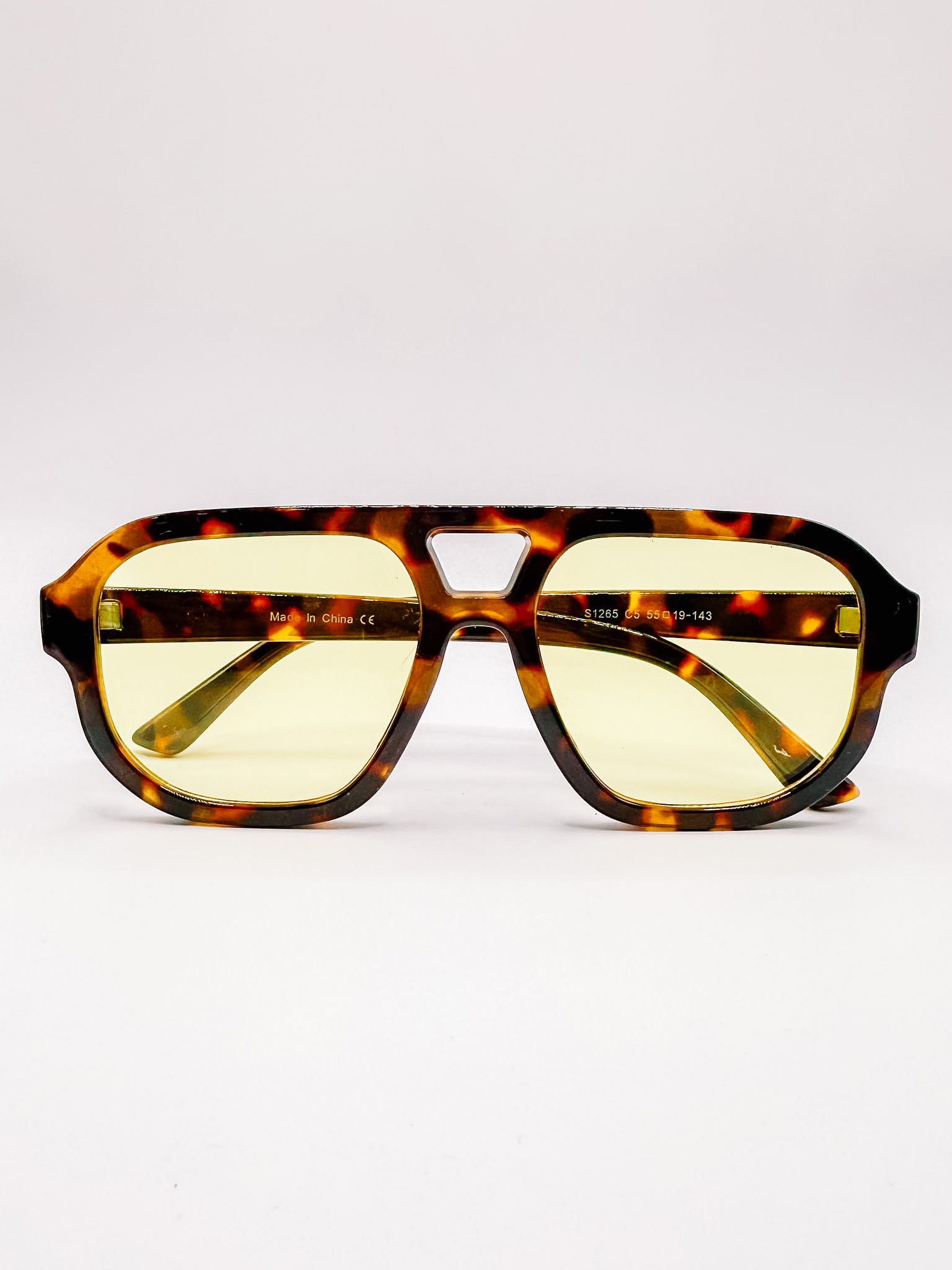 The Capri Tinted Aviator Sunglasses