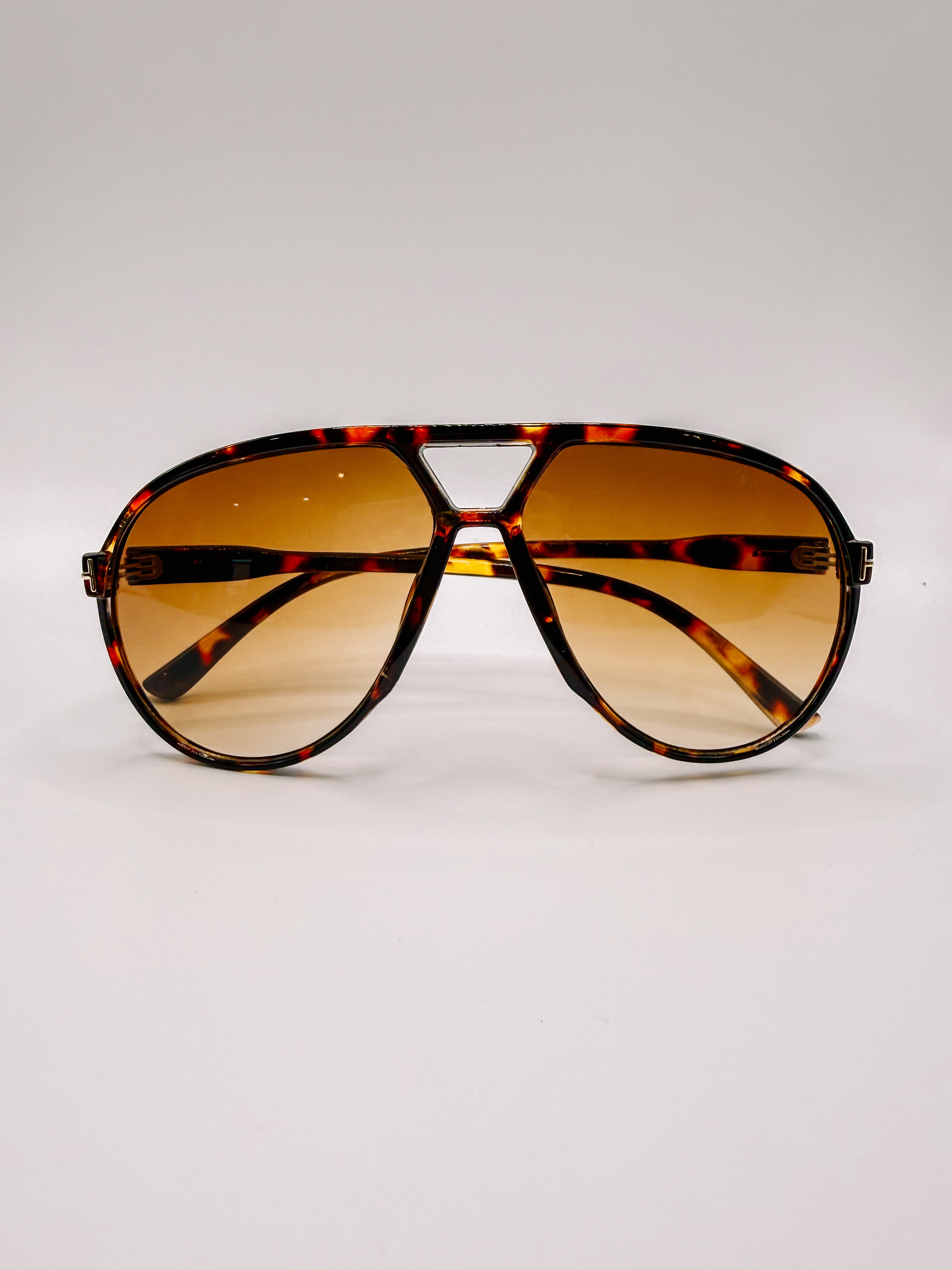 The Solara Modern Aviator Sunglasses