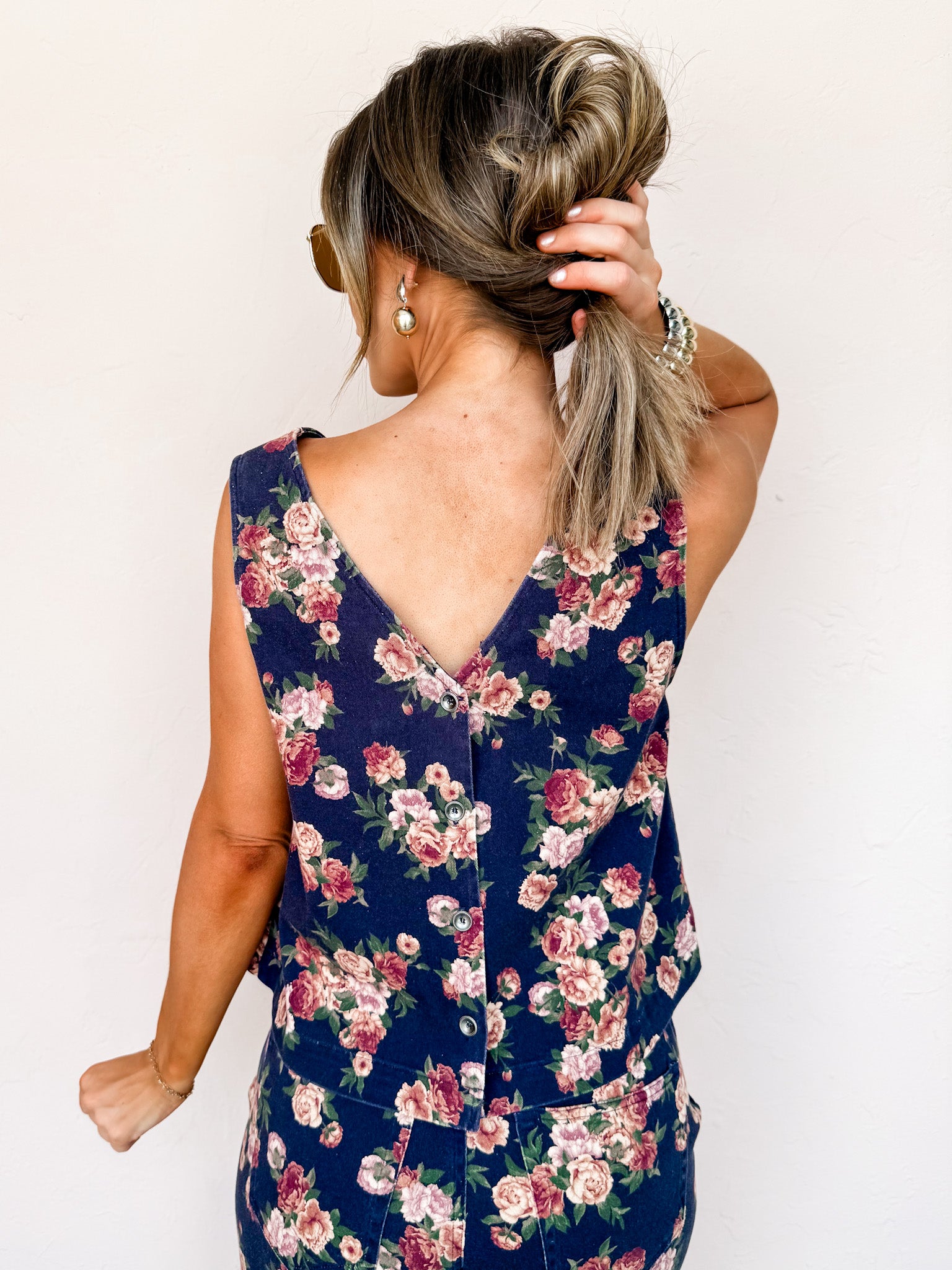 Thriving Lifestyle Floral Sleeveless Top
