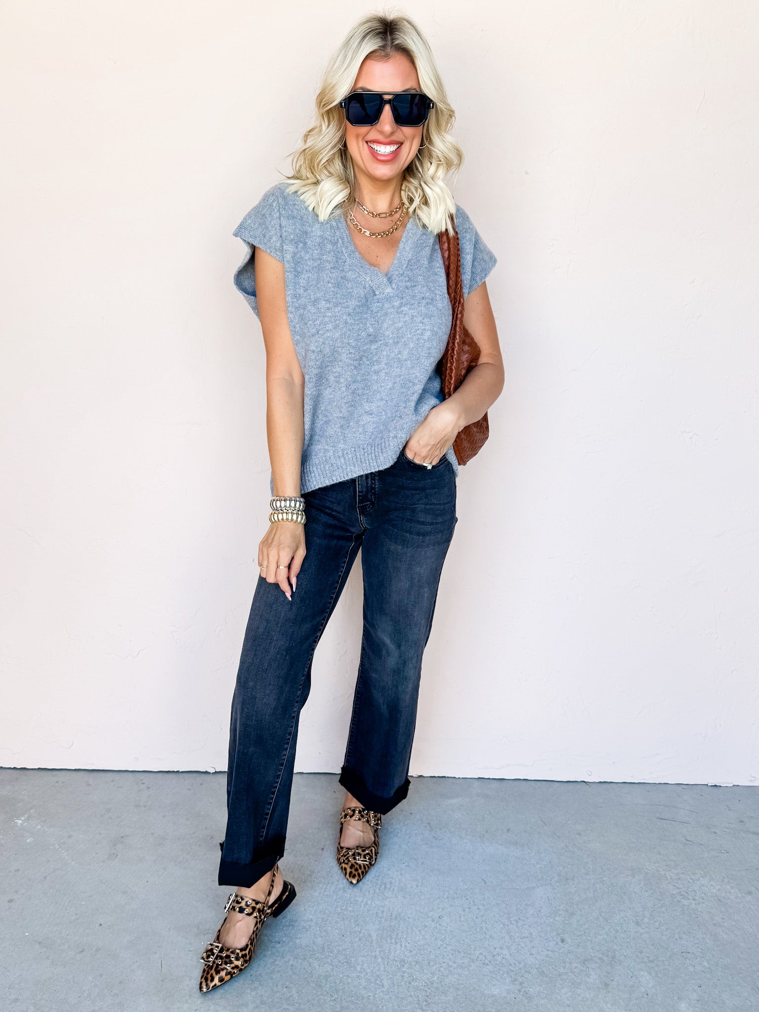 Seattle Straight High Rise Jeans-Washed Black