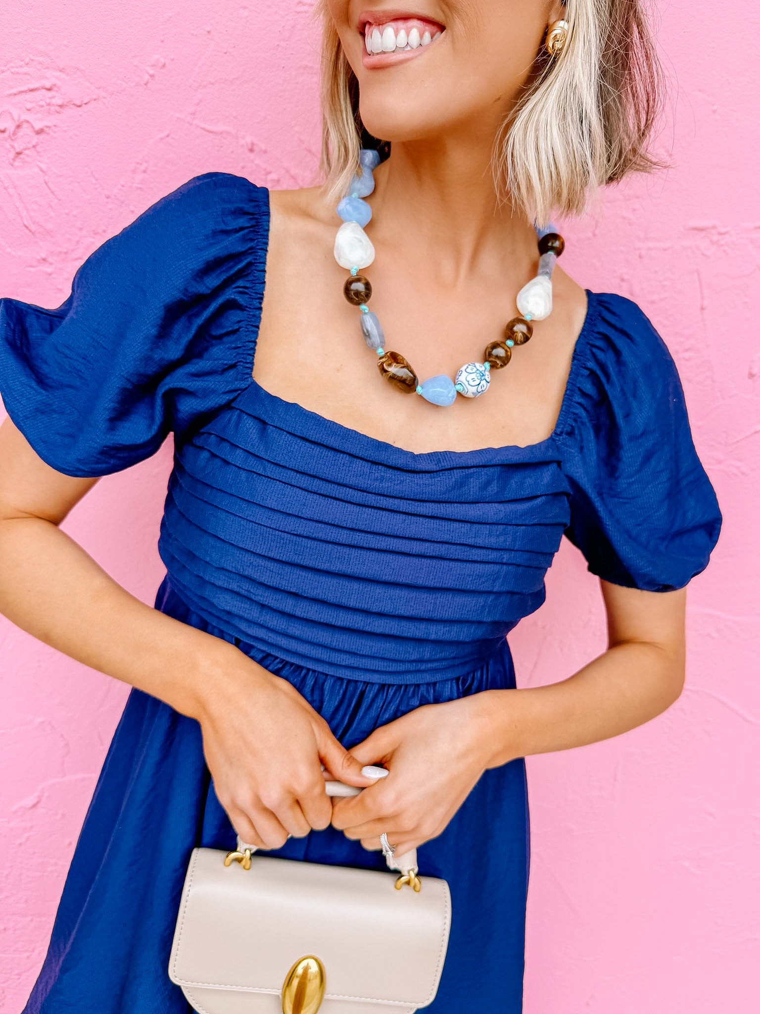 Tracy Puff Sleeve Mini Dress