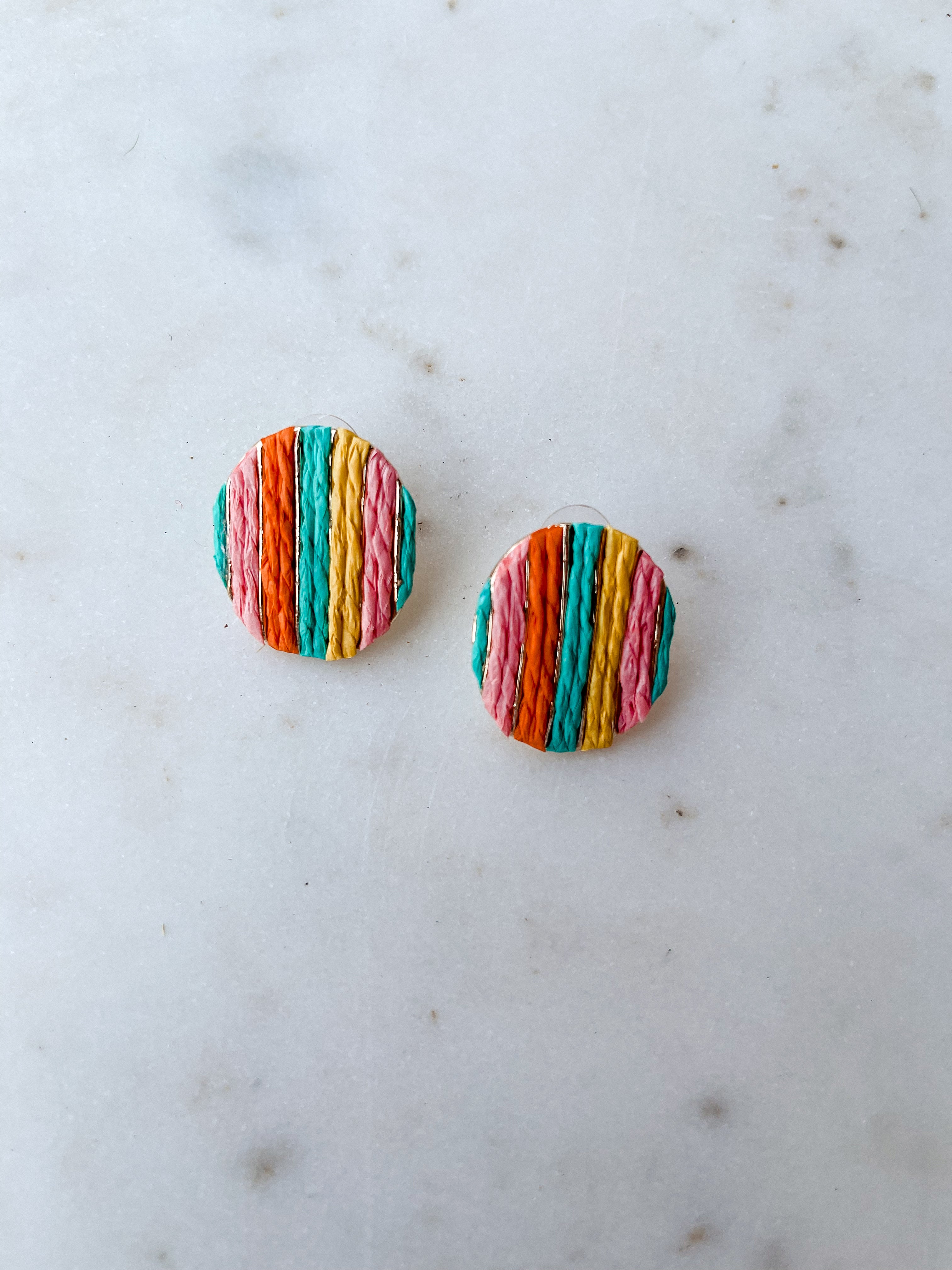 [Treasure Jewels] Multi Button Stud Earrings
