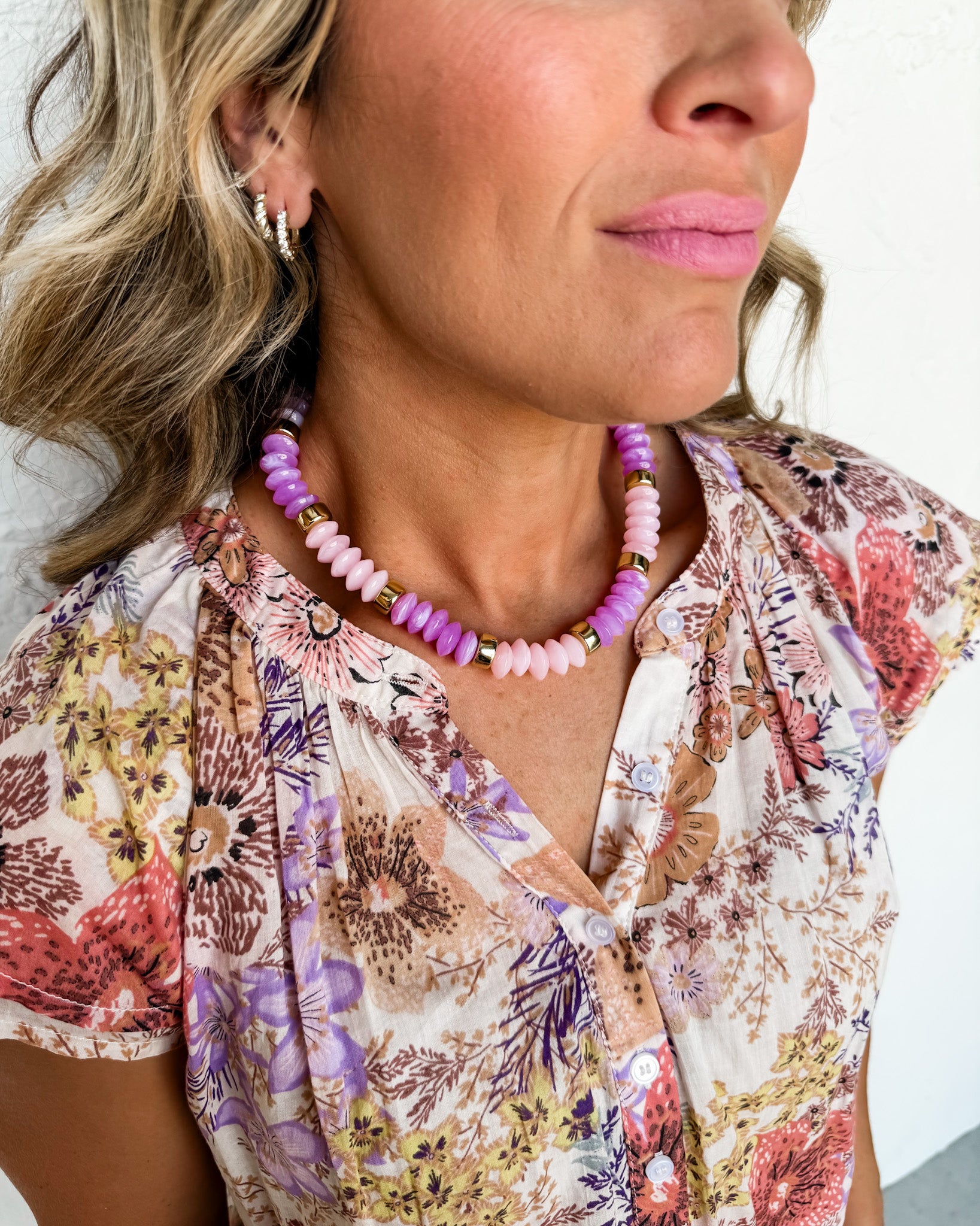 [Treasure Jewels] Pastel Day Dream Beaded Necklace