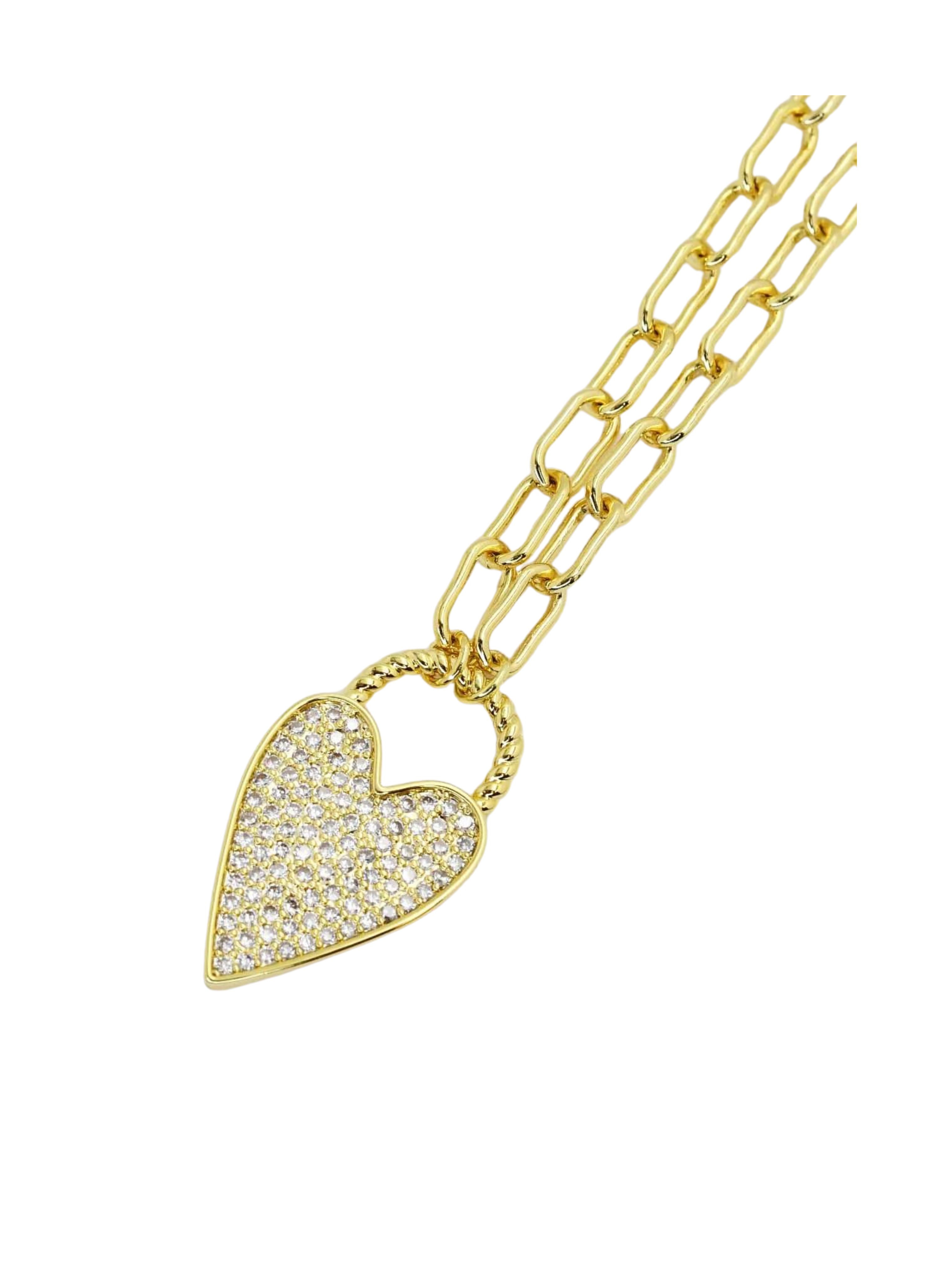 [Treasure Jewels] True Love Gold Necklace