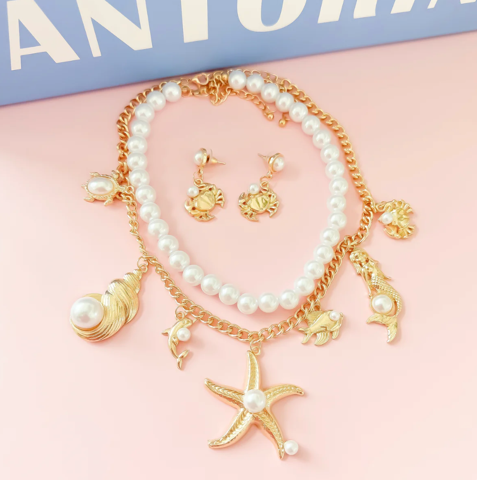[Treasure Jewels] Under The Sea Chic Necklace