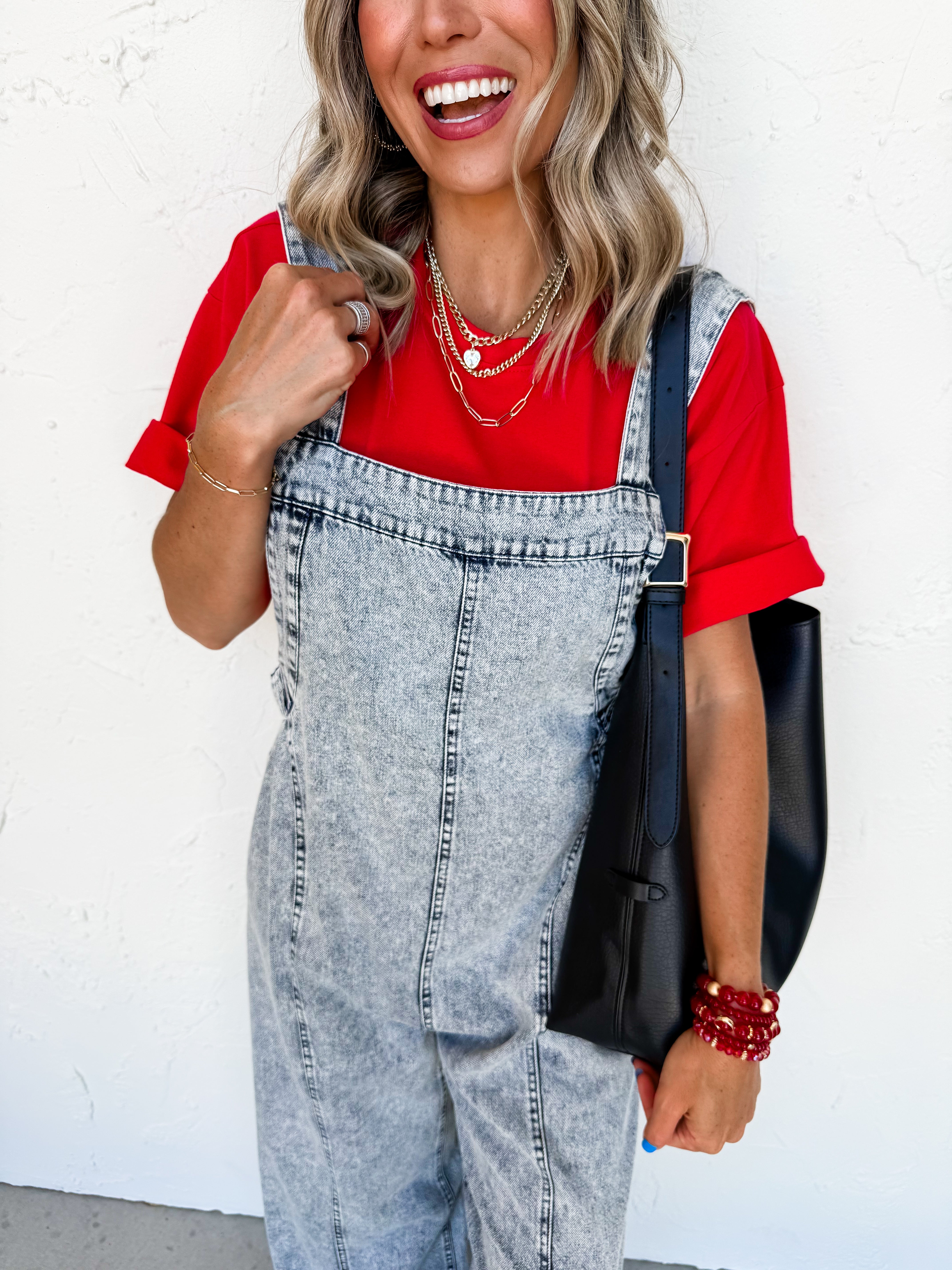 True In Blue Denim Jumpsuit