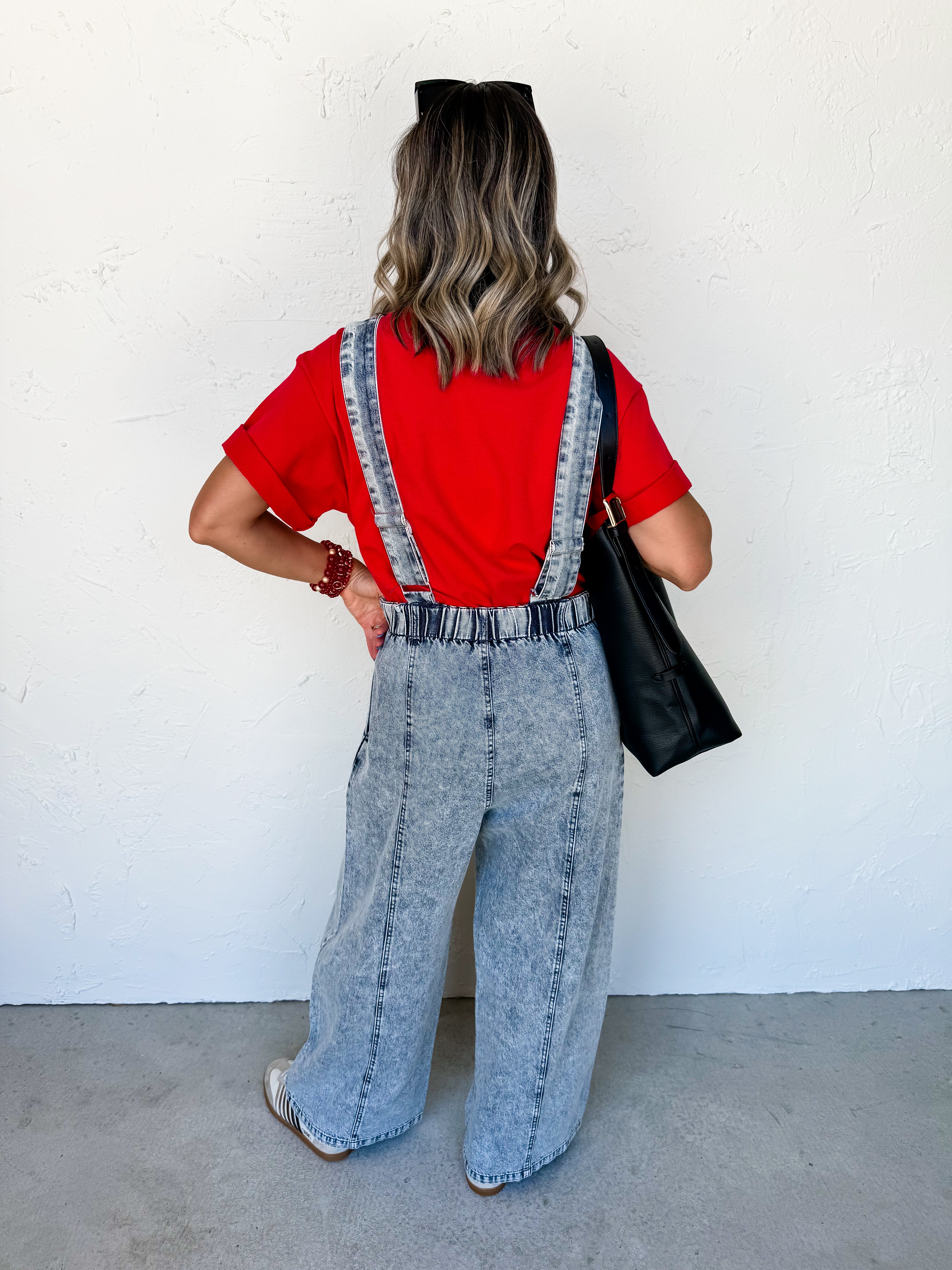 True In Blue Denim Jumpsuit
