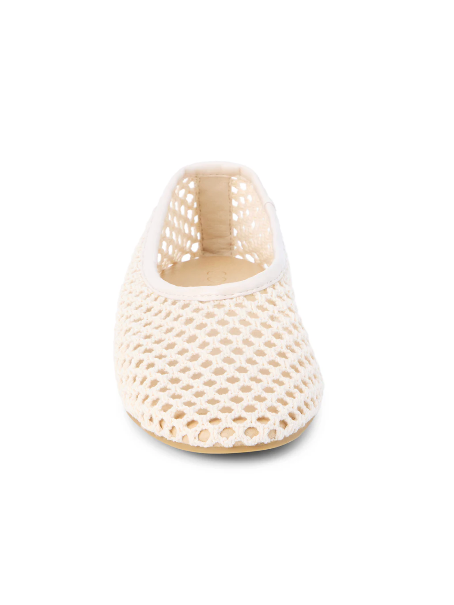 [Matisse] Marta Crochet Ballet Flat-Ivory