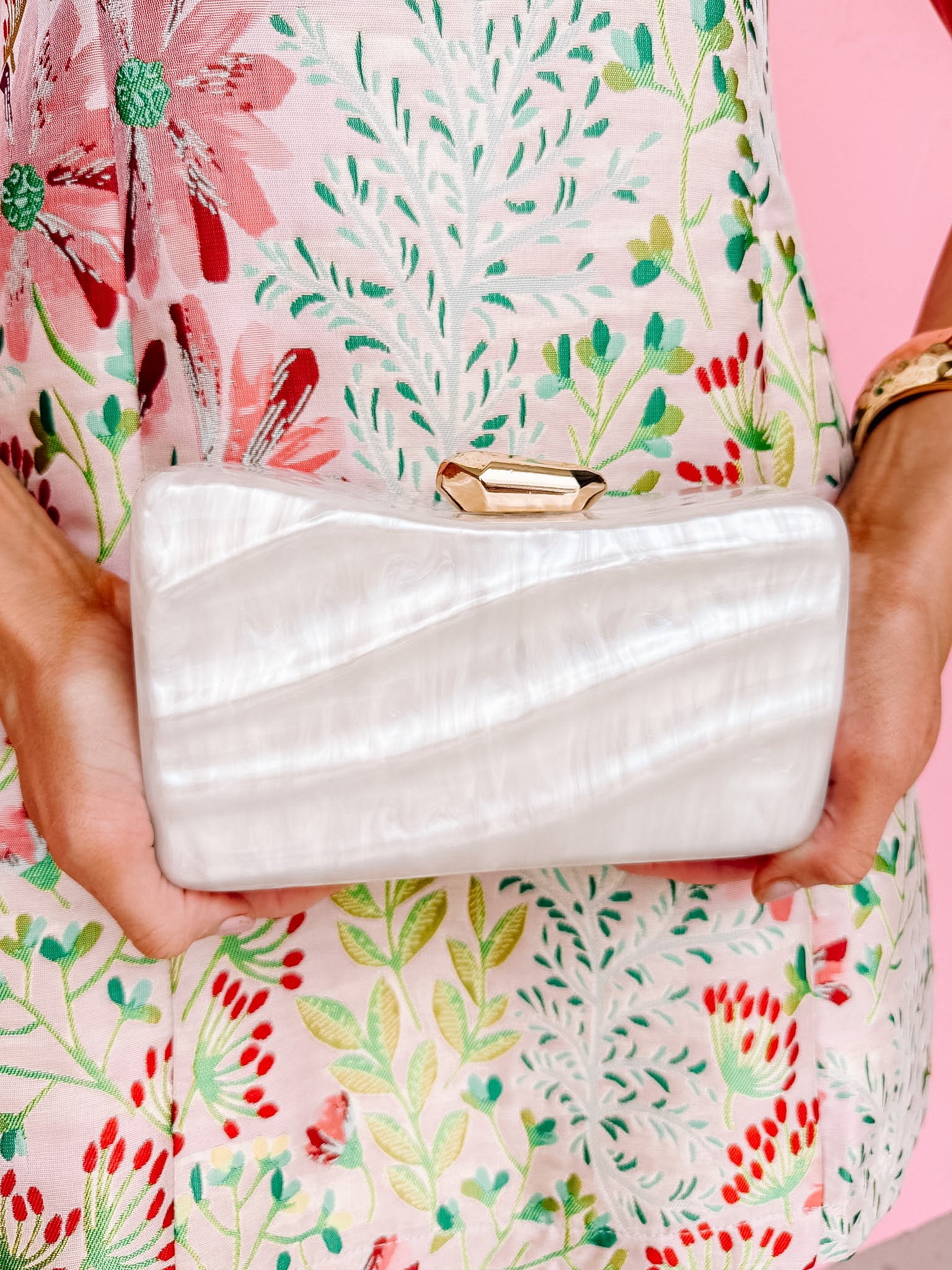 [Urban Expressions] Oaklynn Evening Bag-Ivory