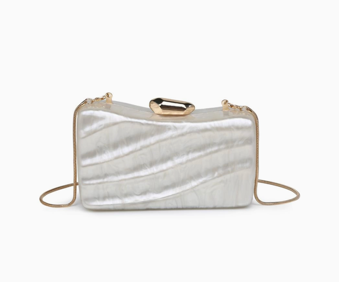 [Urban Expressions] Oaklynn Evening Bag-Ivory