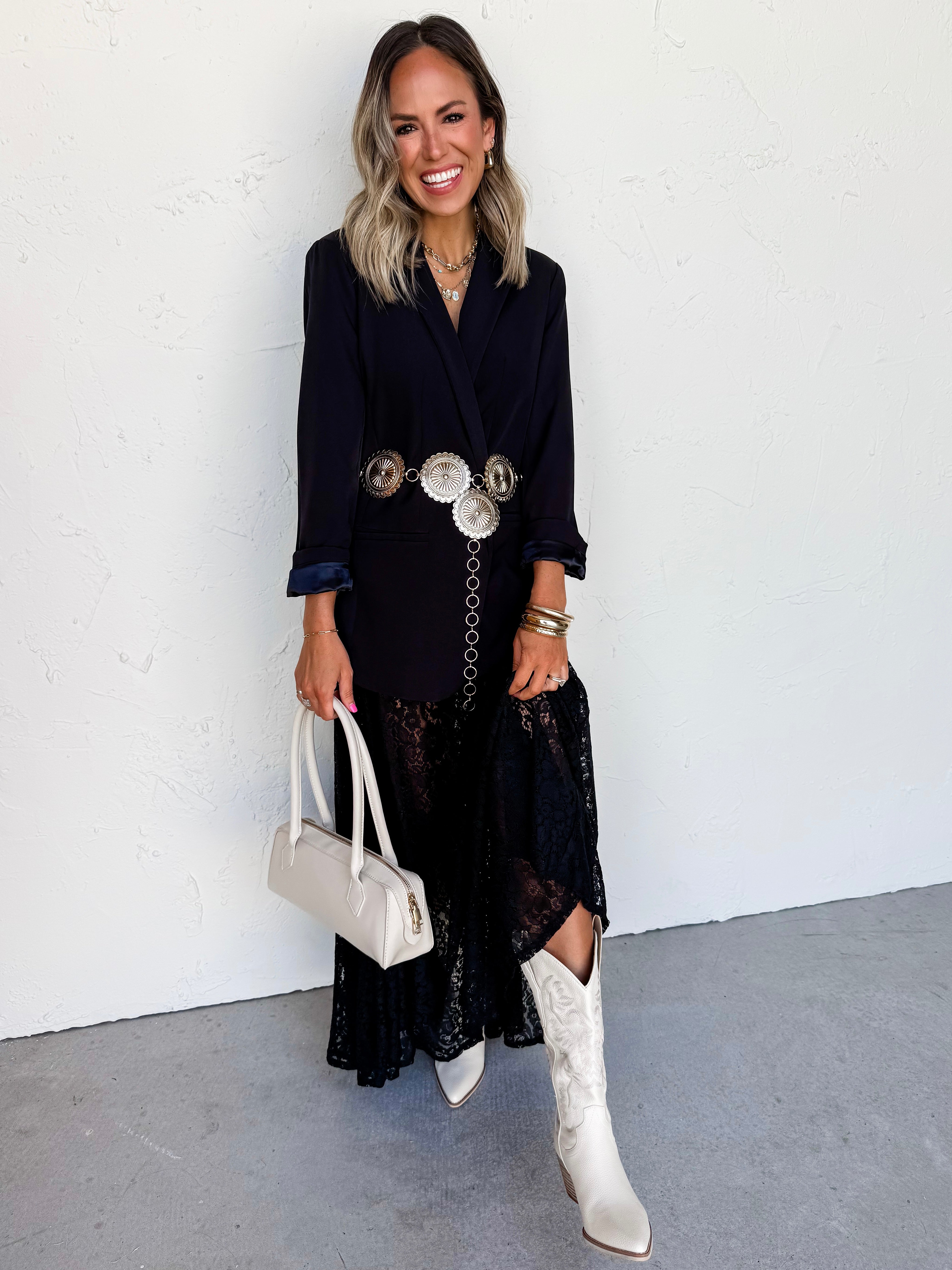 Viola Lace Maxi Skirt
