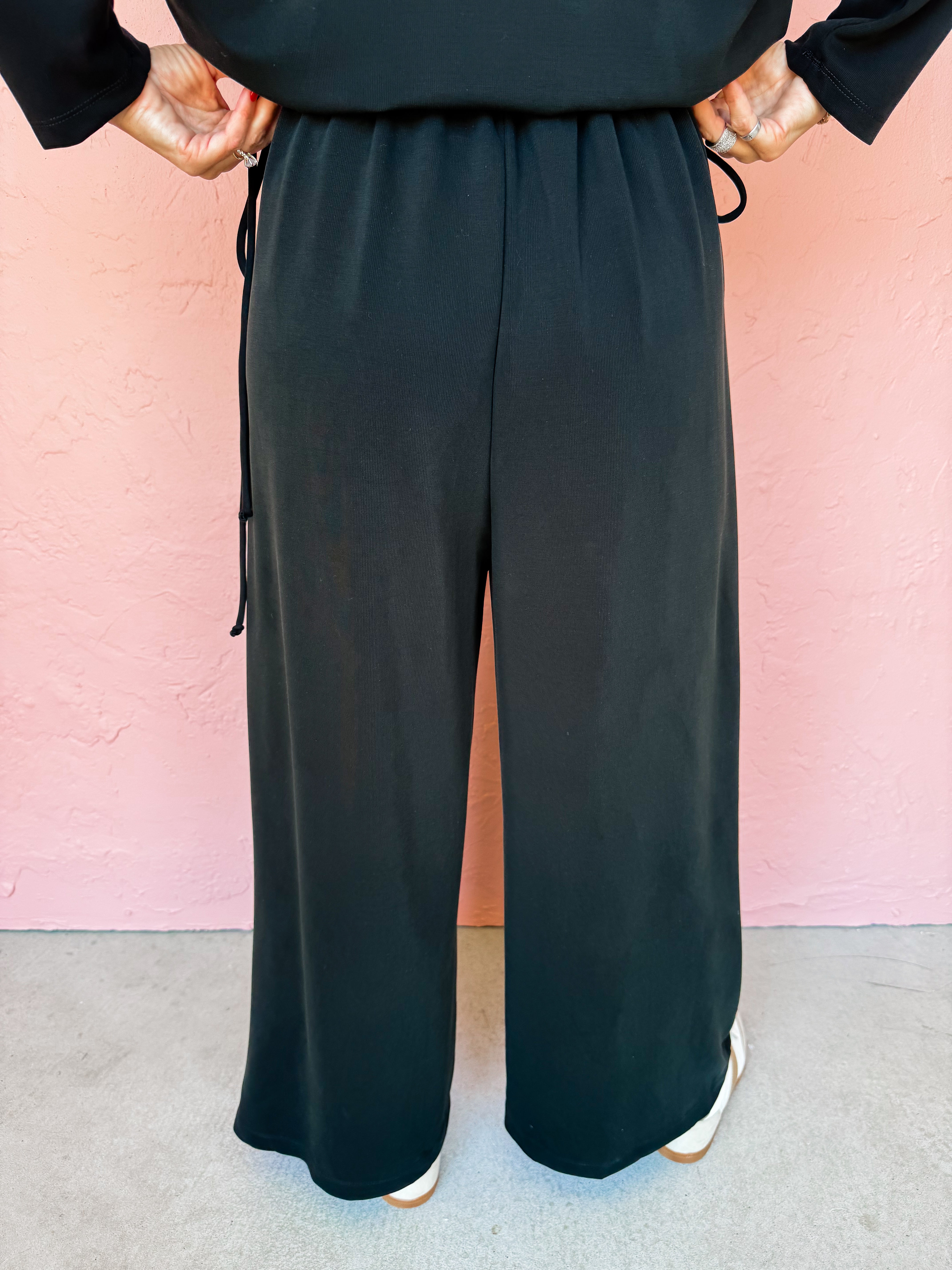 Walk My Way Pleated Wide Leg Pant