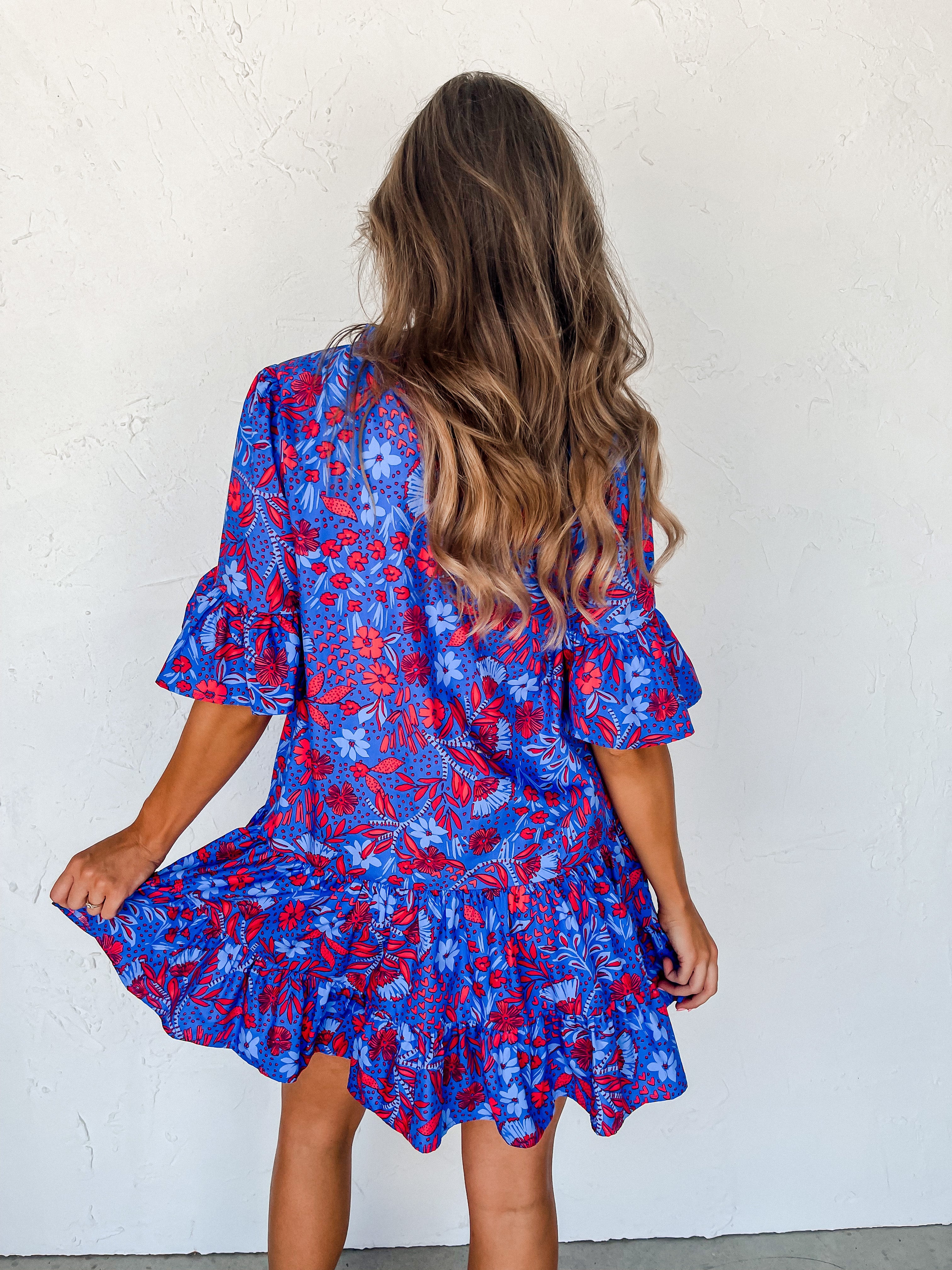 Walking With You Floral Shift Dress