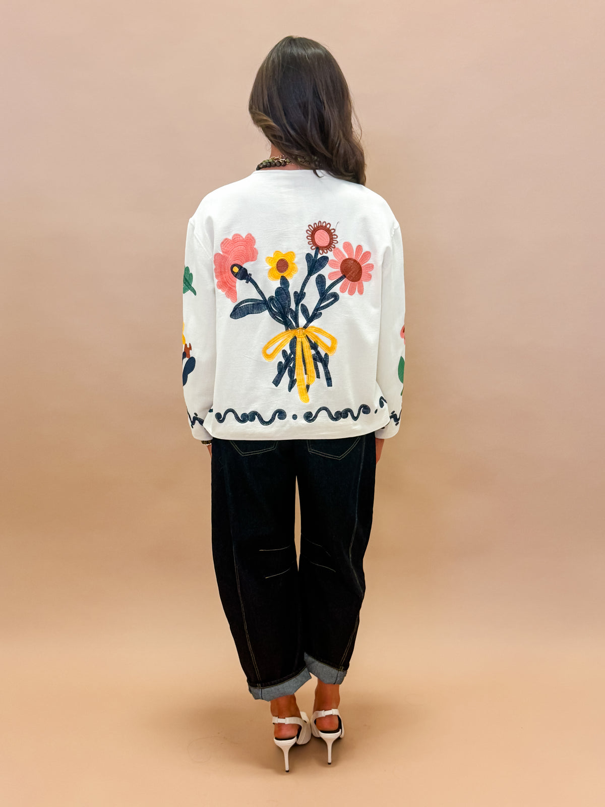 Wallis Floral Embroidery Jacket