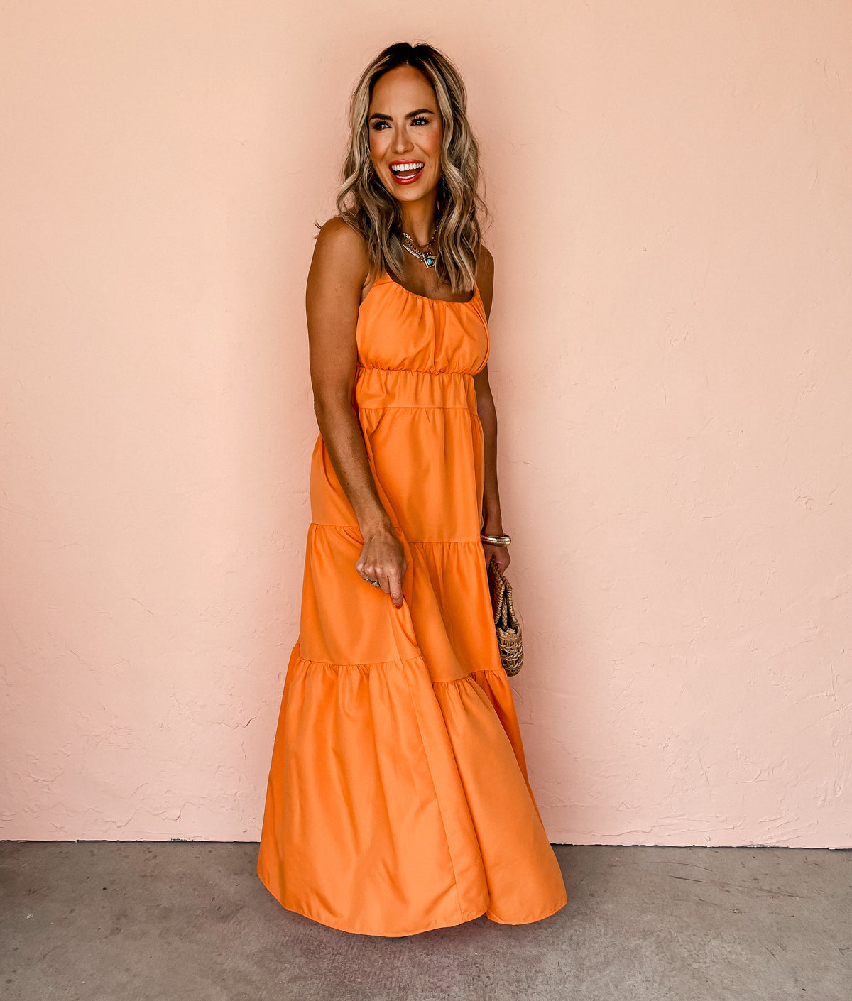 Creamsicle Bridesmaid Dress