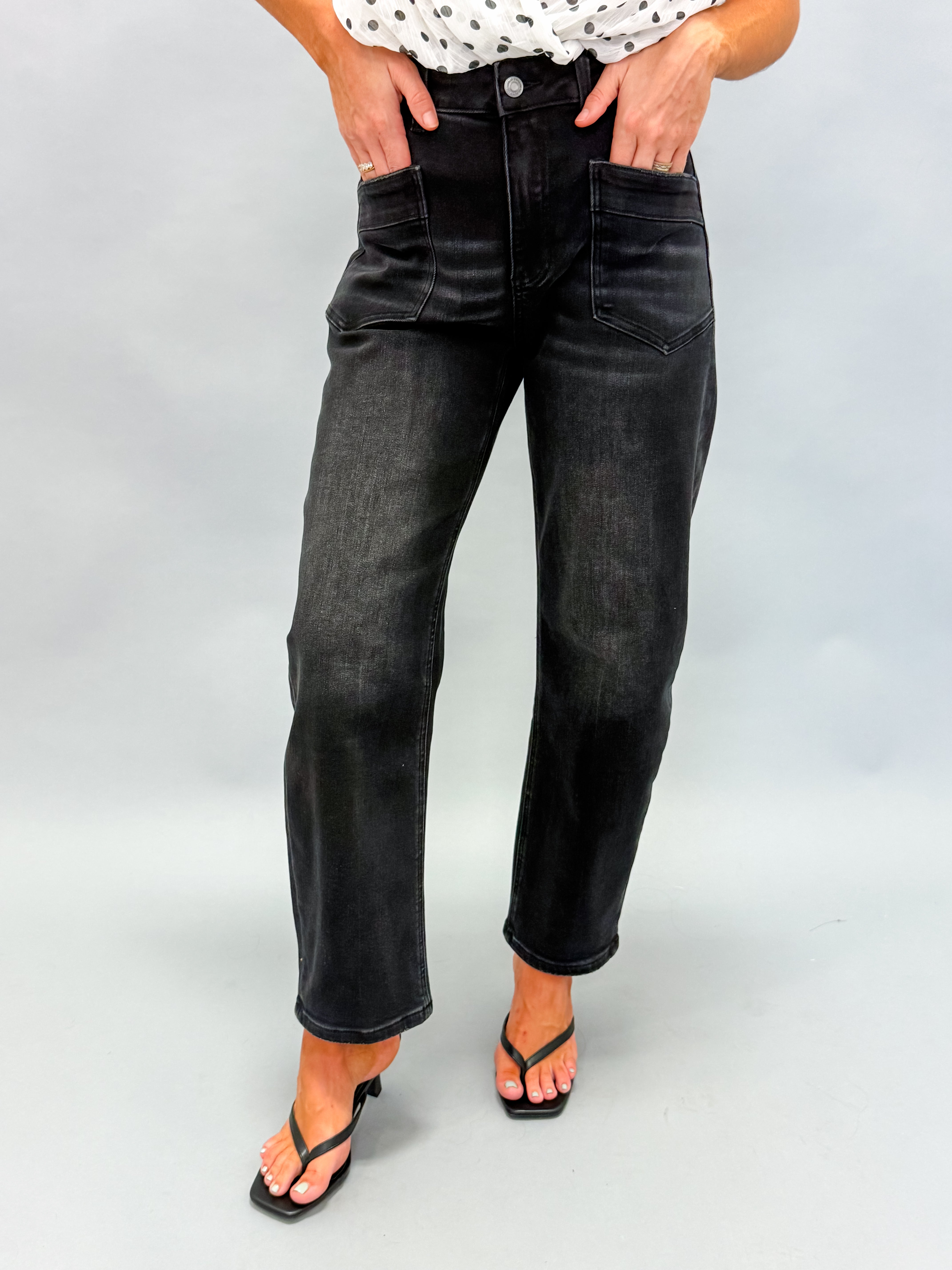 Whitaker Slim Barrel Leg Jeans