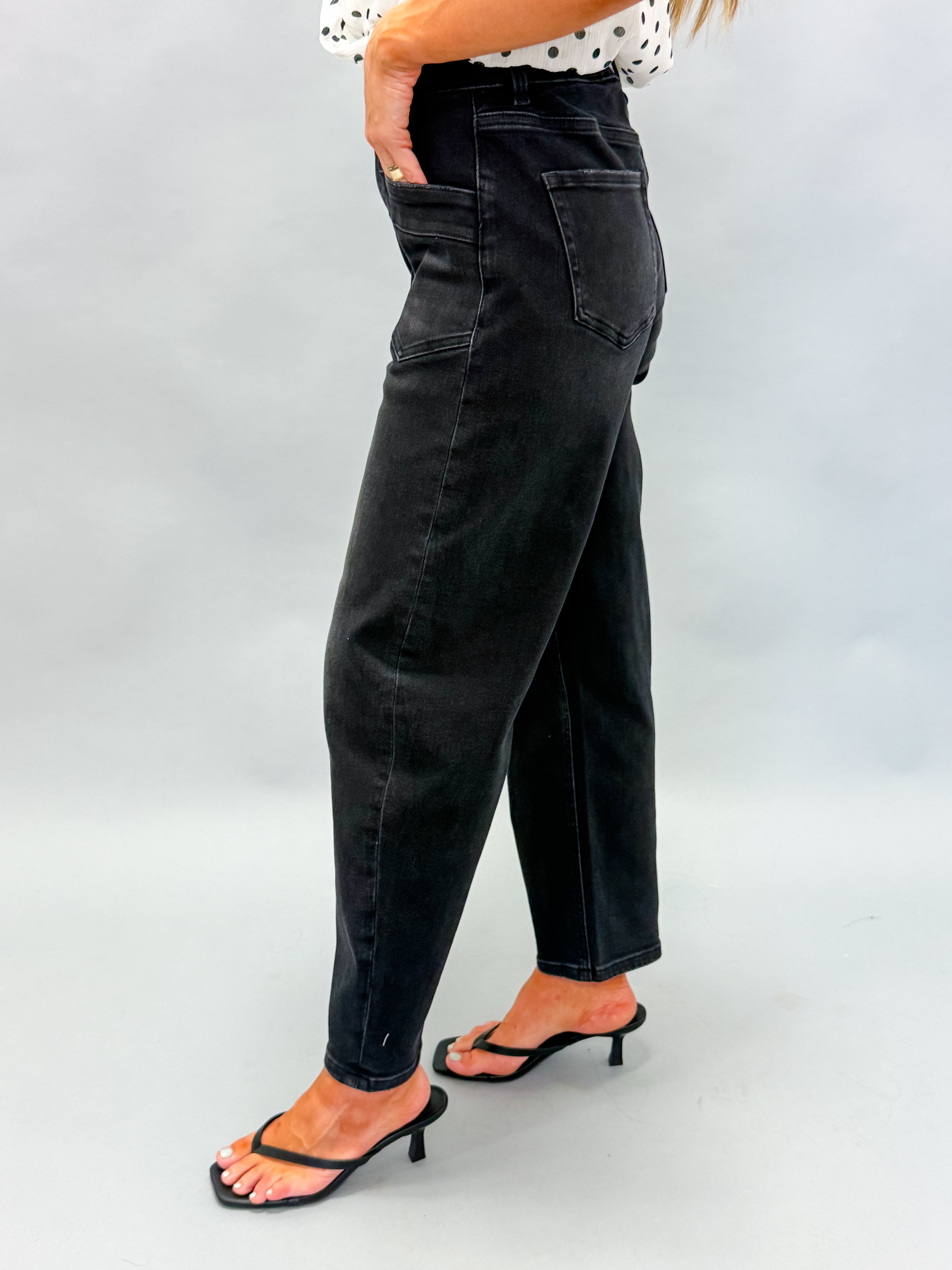 Whitaker Slim Barrel Leg Jeans