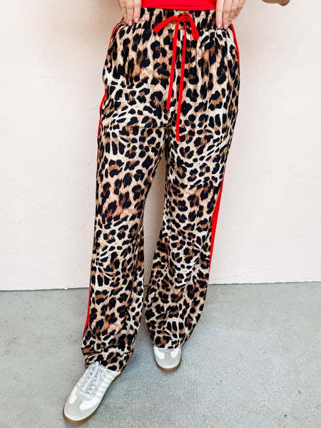 豹柄　NOREMID LEOPARD PANTS M Nerida Leopard Mid Rise Pant – FINESSE