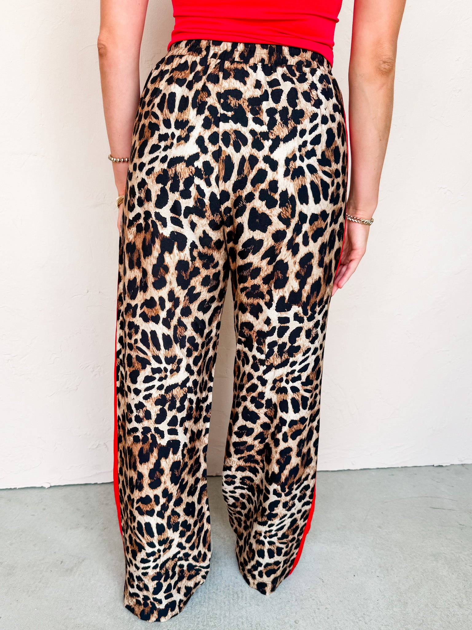 パンツ Roen side leopard design corduroy pants Roen side leopard design corduroy pants Wild Mood Leopard
