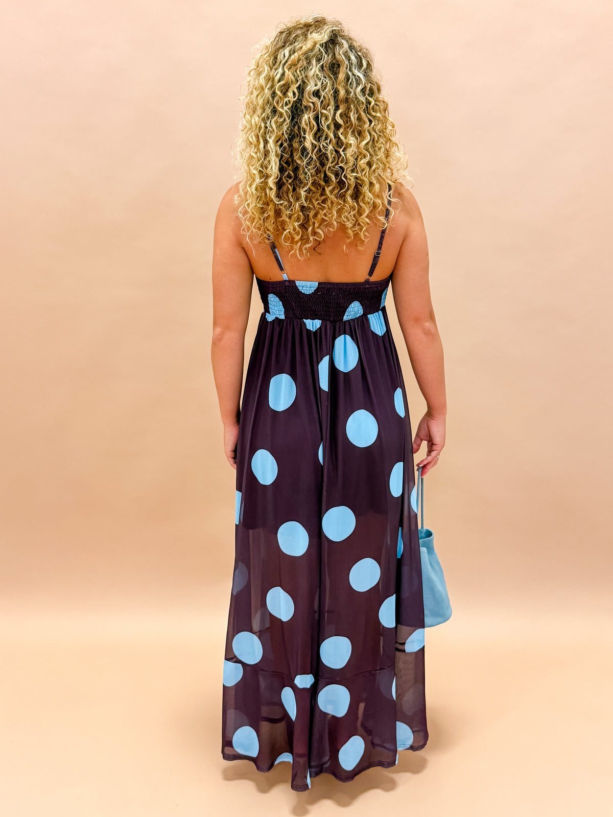Wynne Polka Dot Maxi Dress