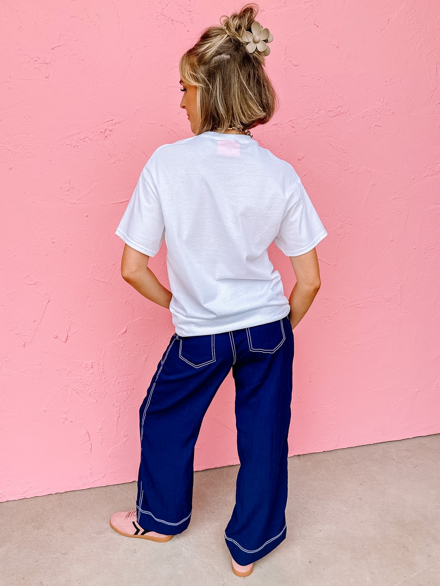 You Are Worthy Oversized Graphic Tee