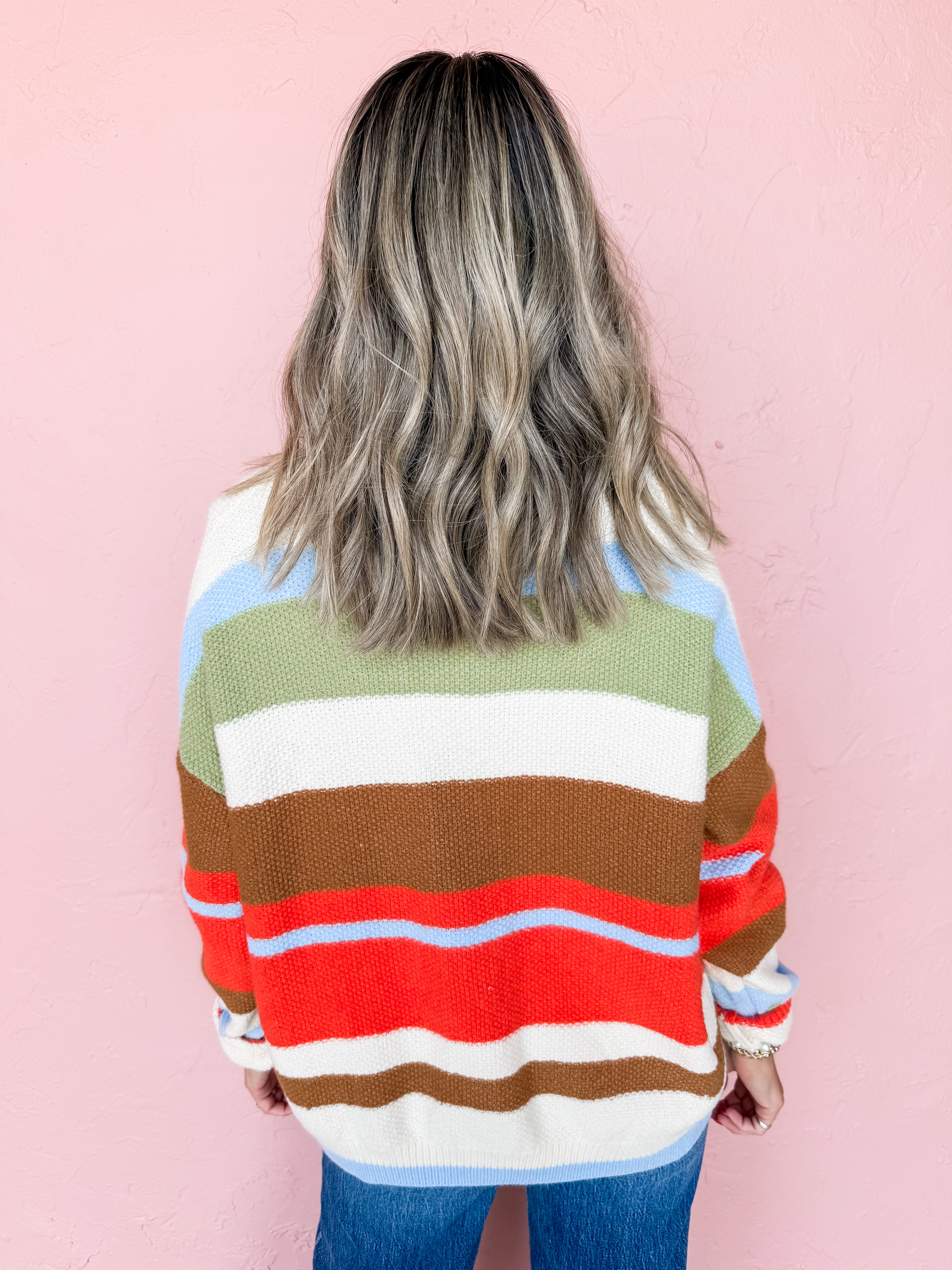 You Know It Color Block Cardigan