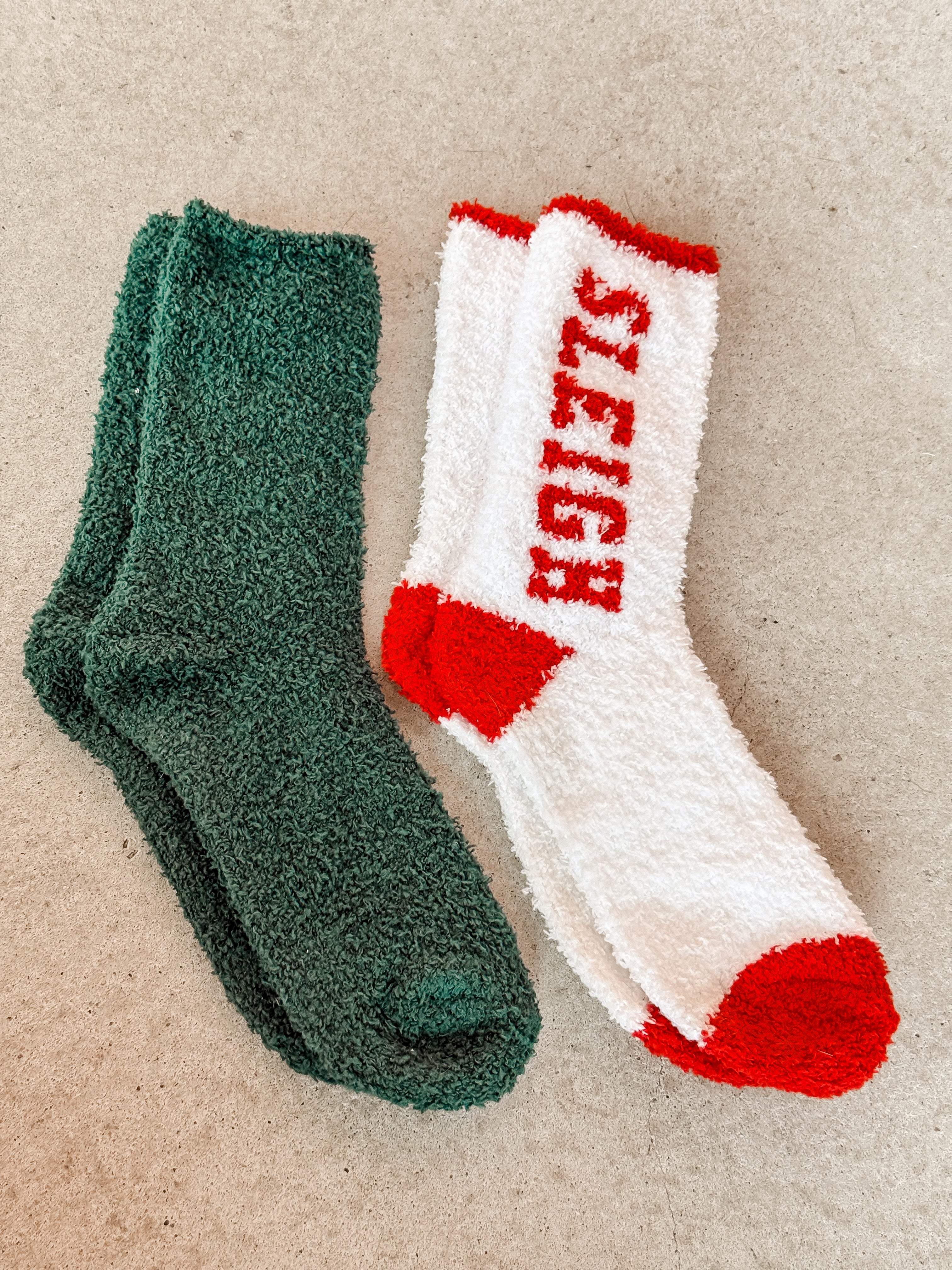 [Z Supply] 2-Pack Sleigh Socks-Noble Fir