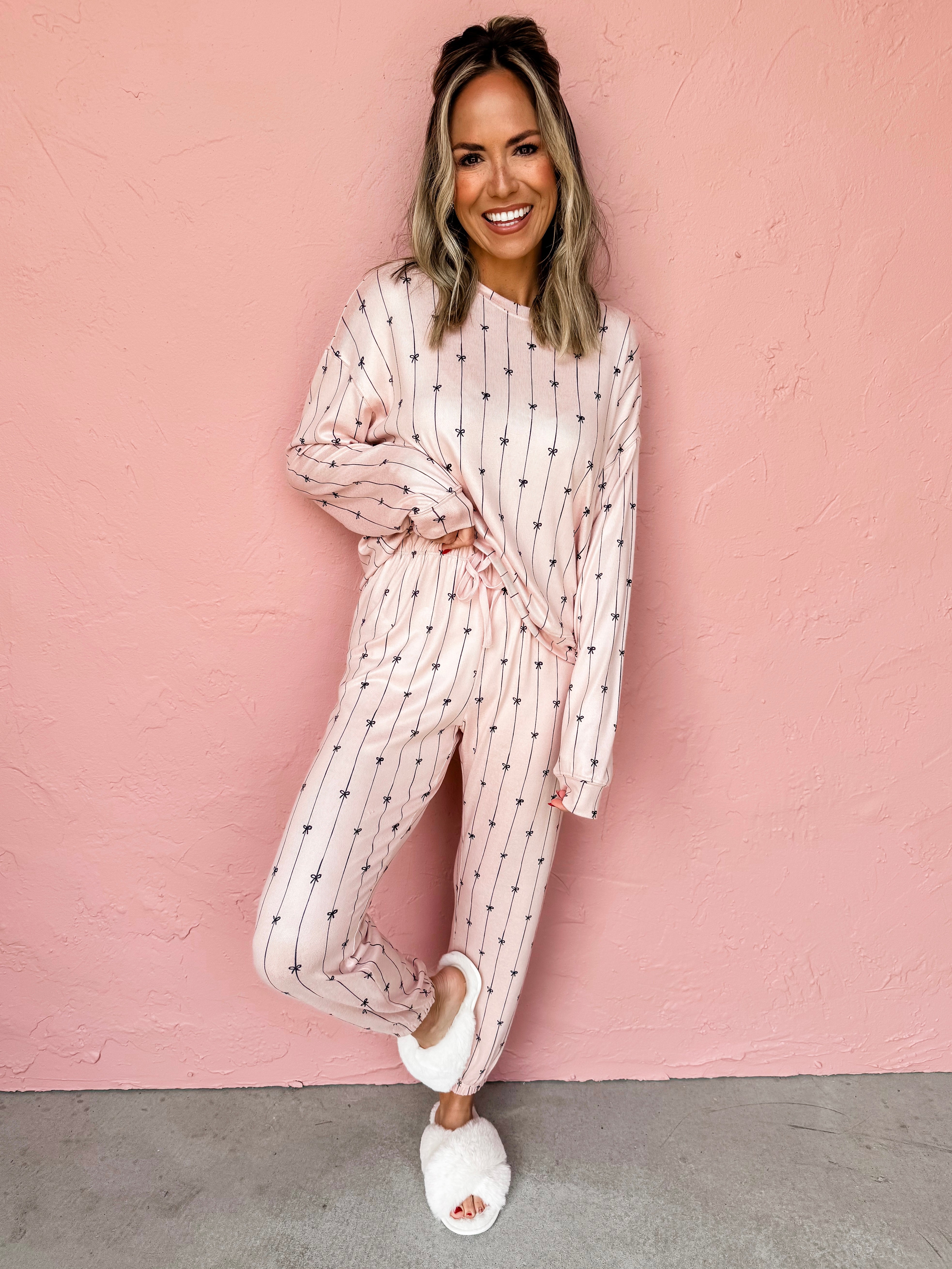 [Z Supply] Cozy Pinbows Set-Cashmere Pink