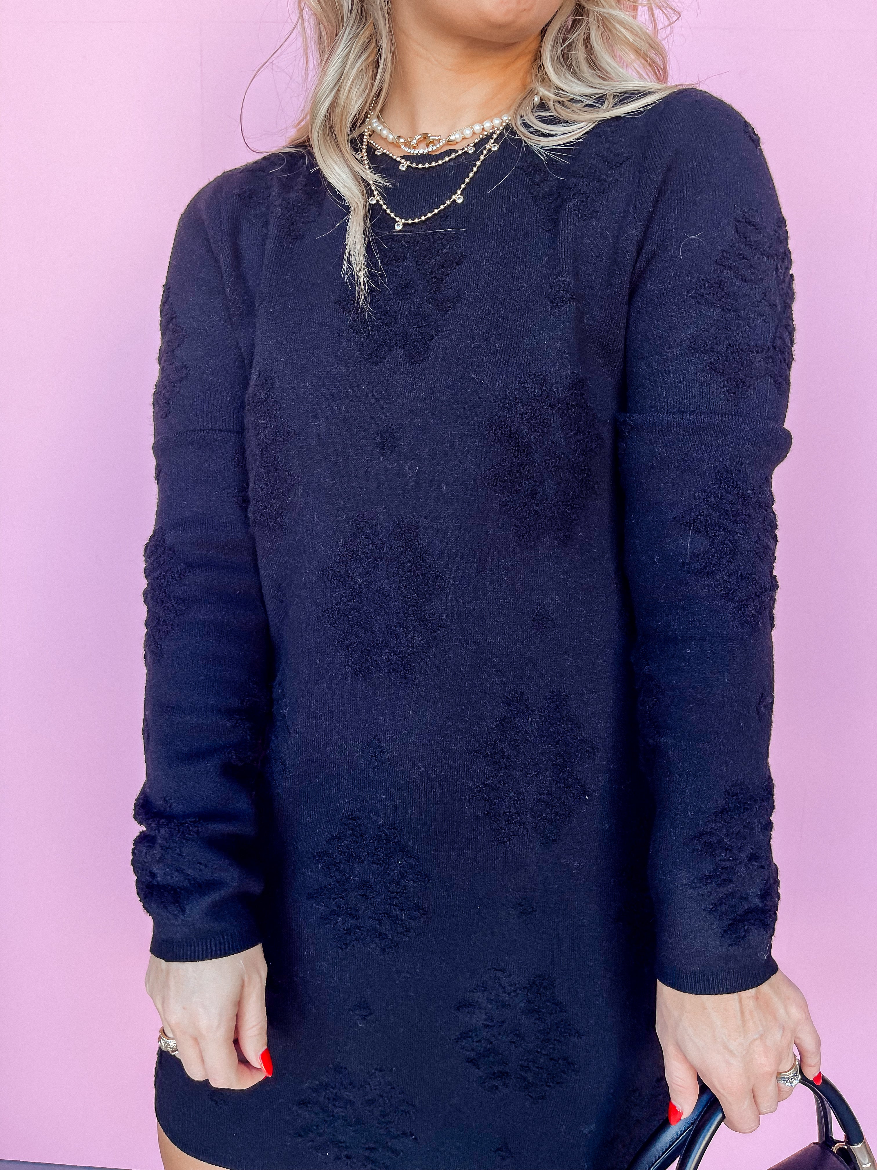 [Z Supply] Lena Sweater Dress-Black