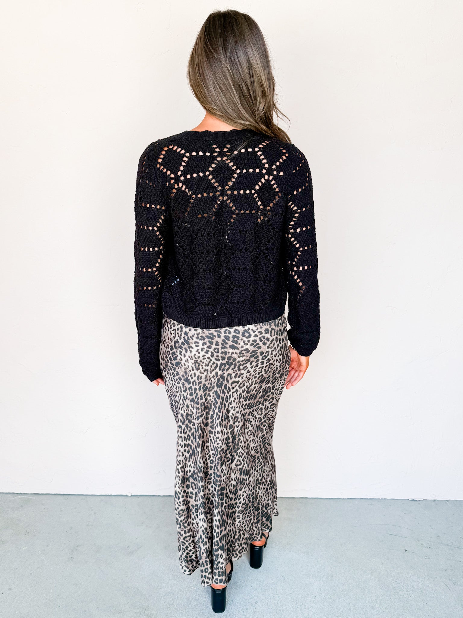 [Z Supply] Rosalyn Sweater Cardigan-Black