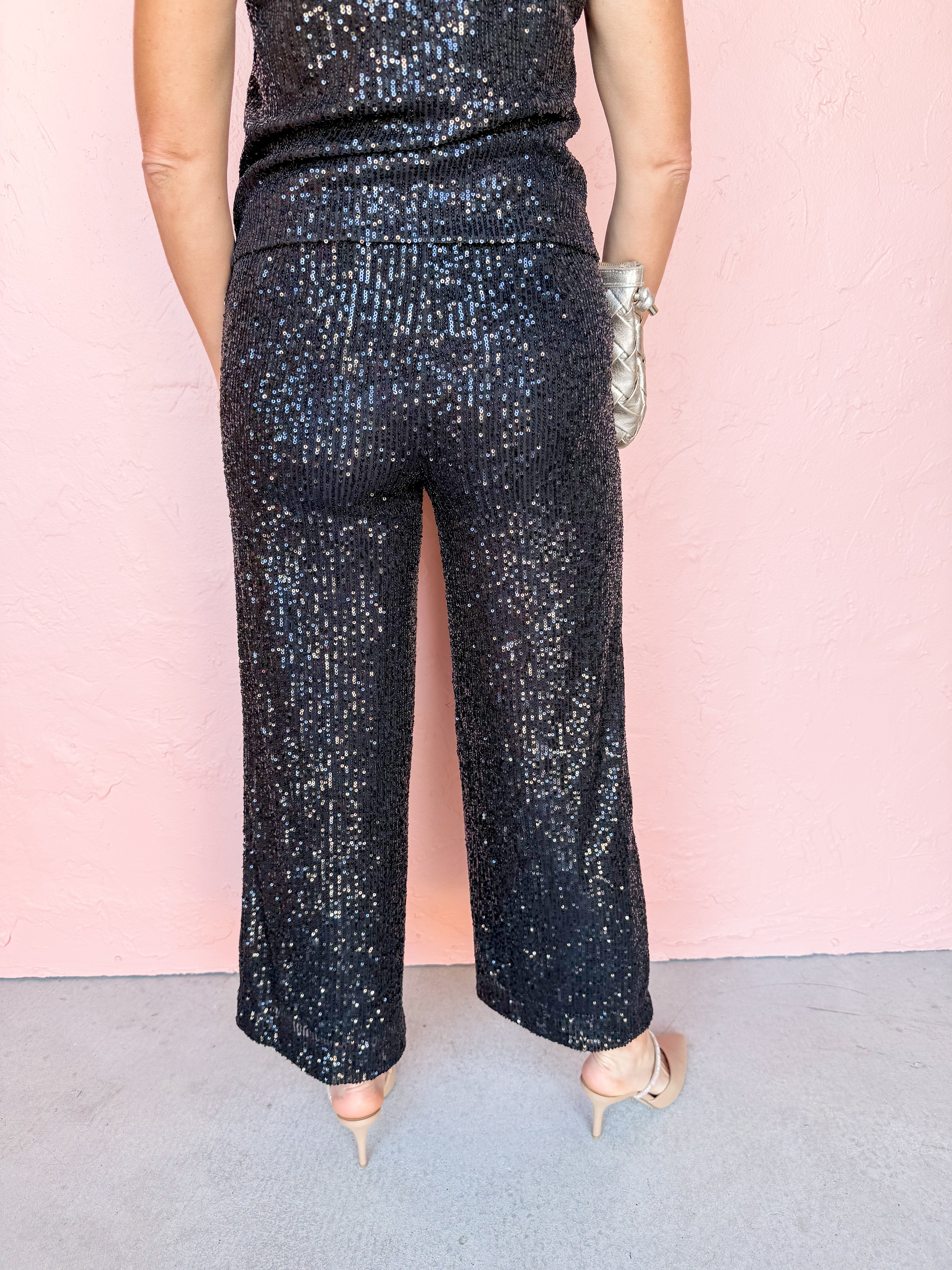 [Z Supply] Skylar Sequin Pant-Black