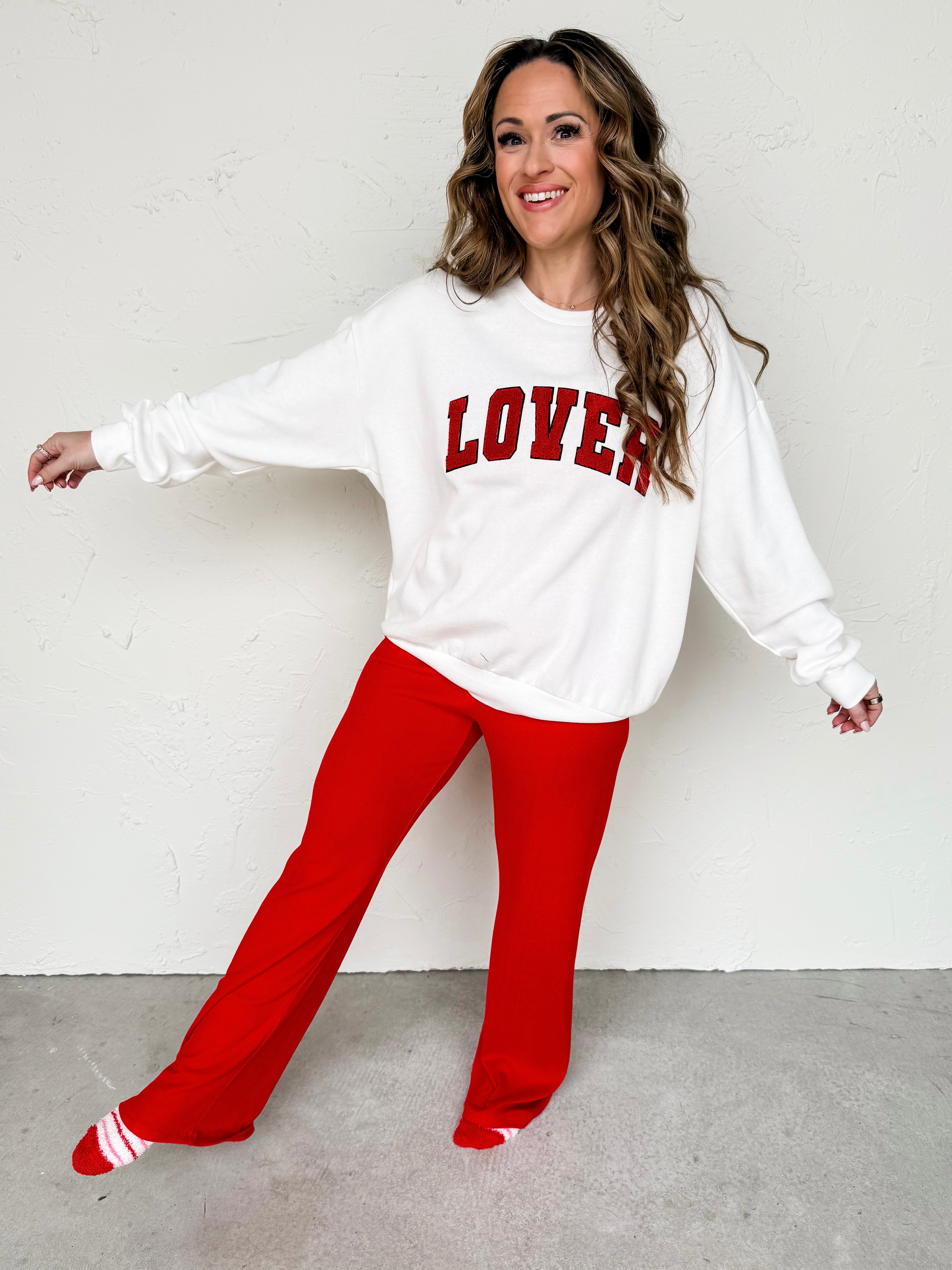 [Z Supply] Oversized Lover Sweatshirt-Vanilla Ice