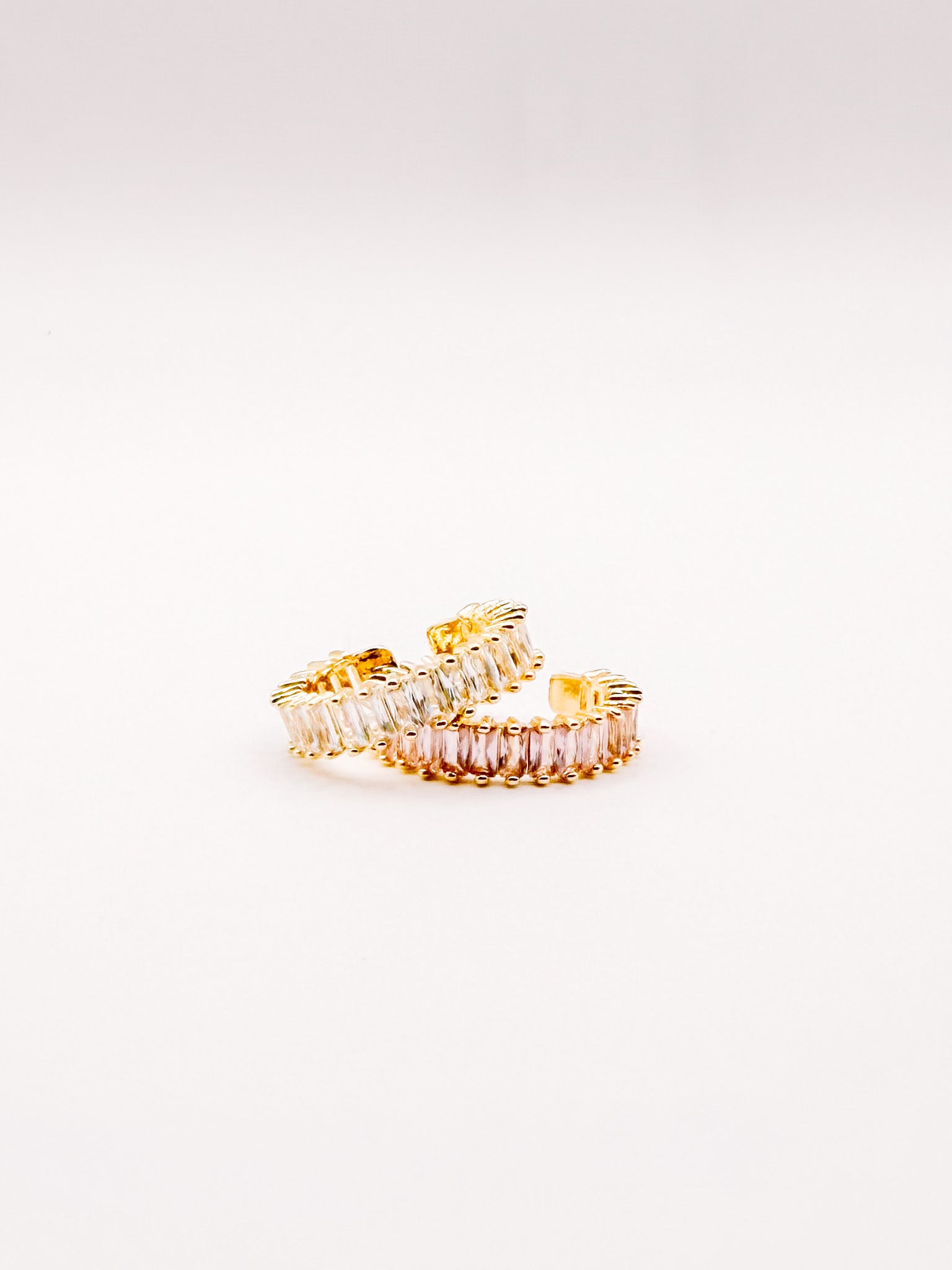 Zelda Rhinestone Baguette Ring