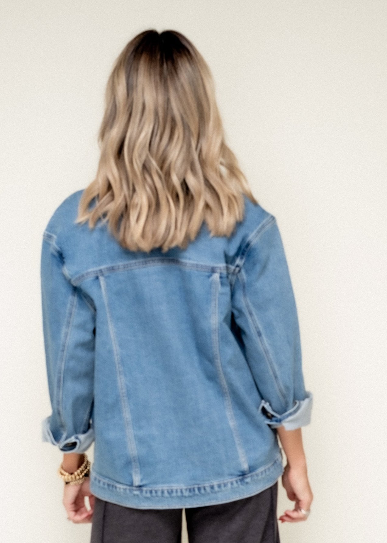 Bandera Oversized Denim Jacket